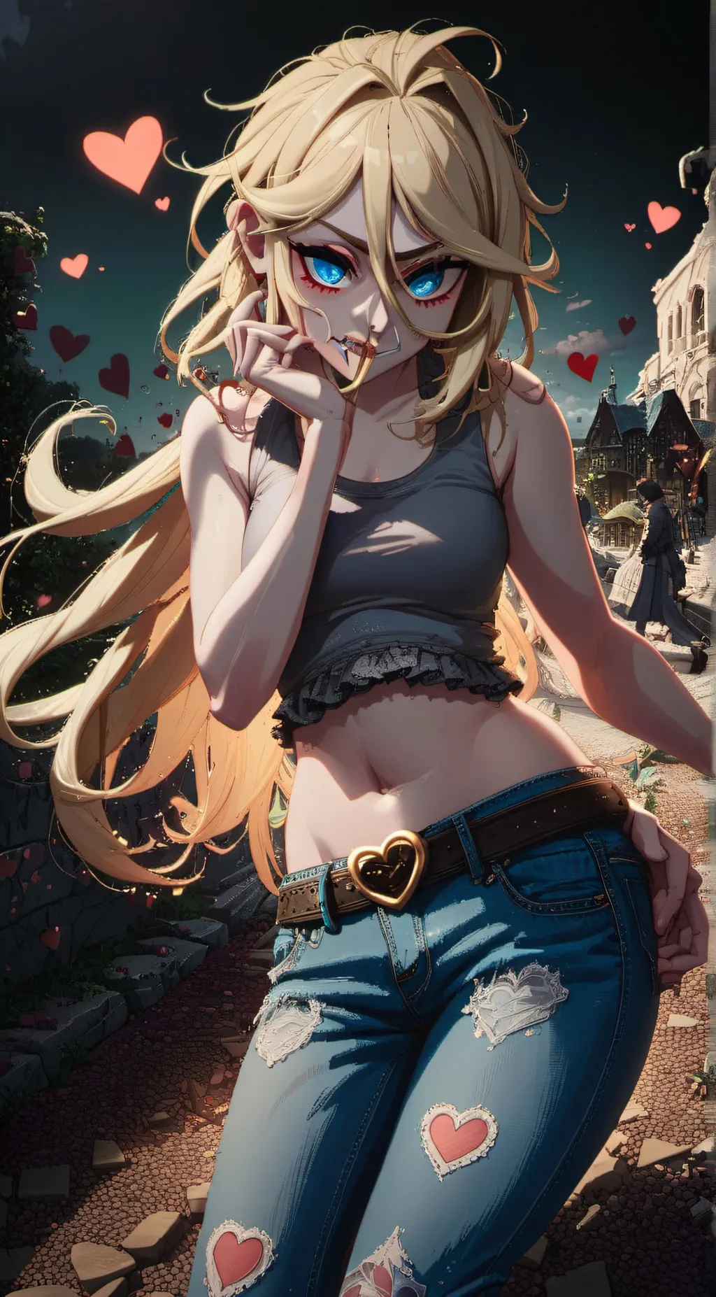 ai character: zelda background