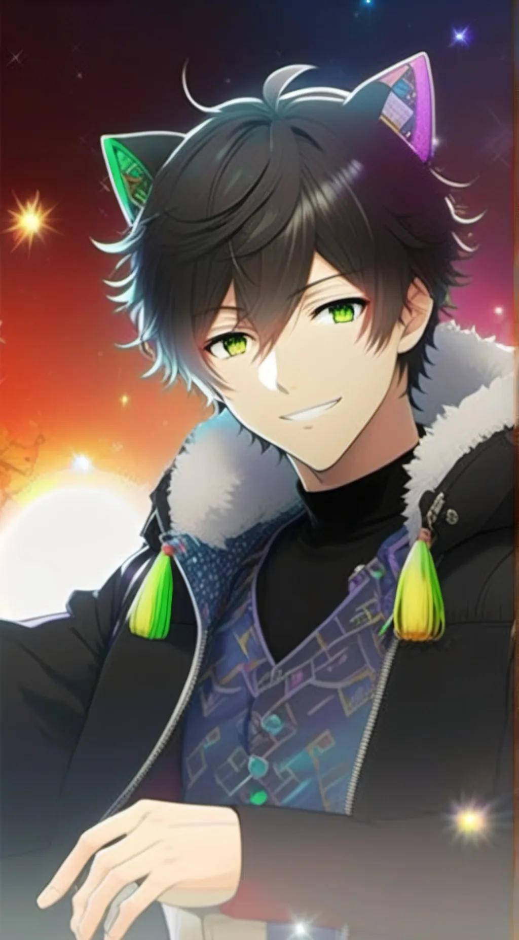 ai character: 💗~•Evan•~💗 background