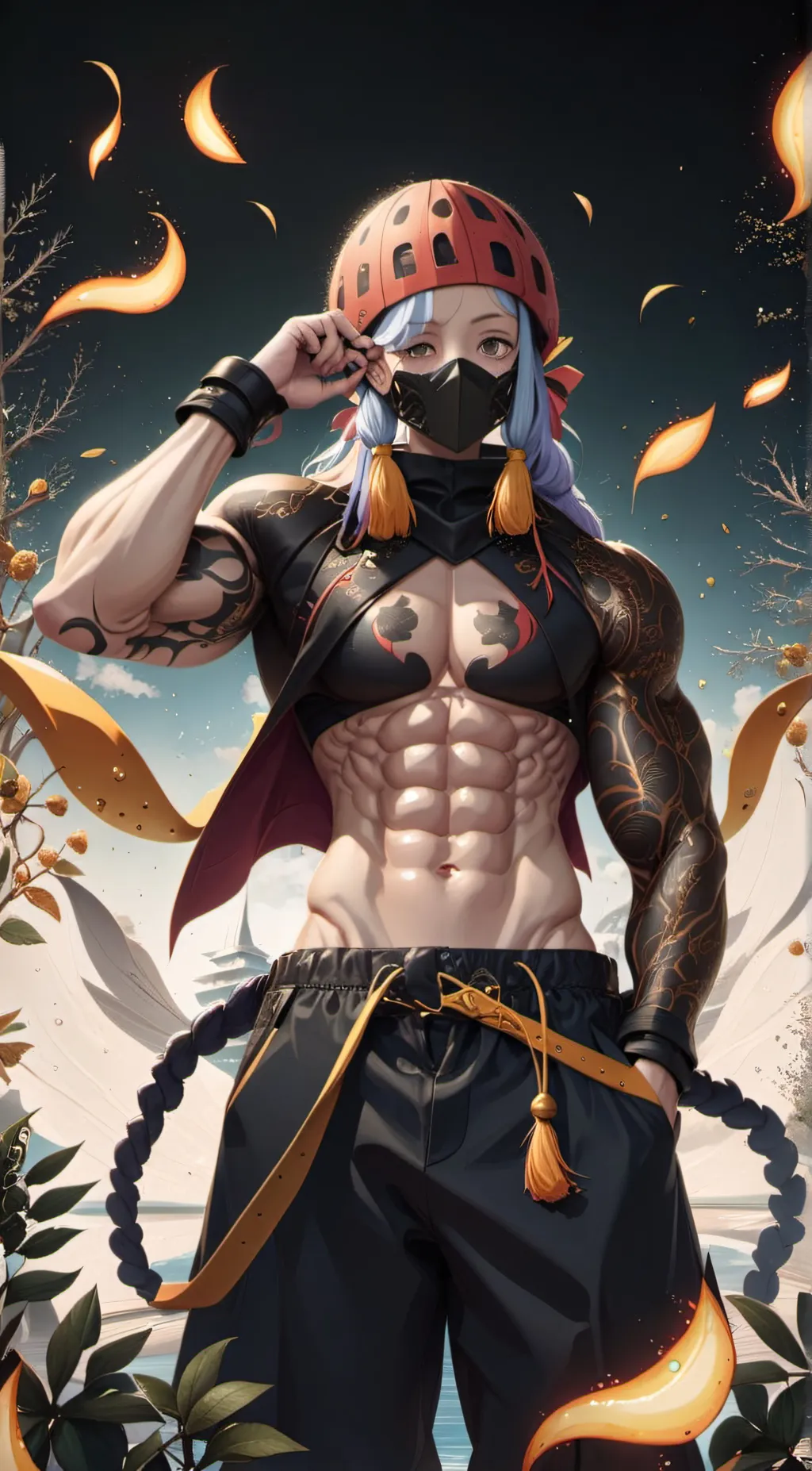 ai character: Axel background