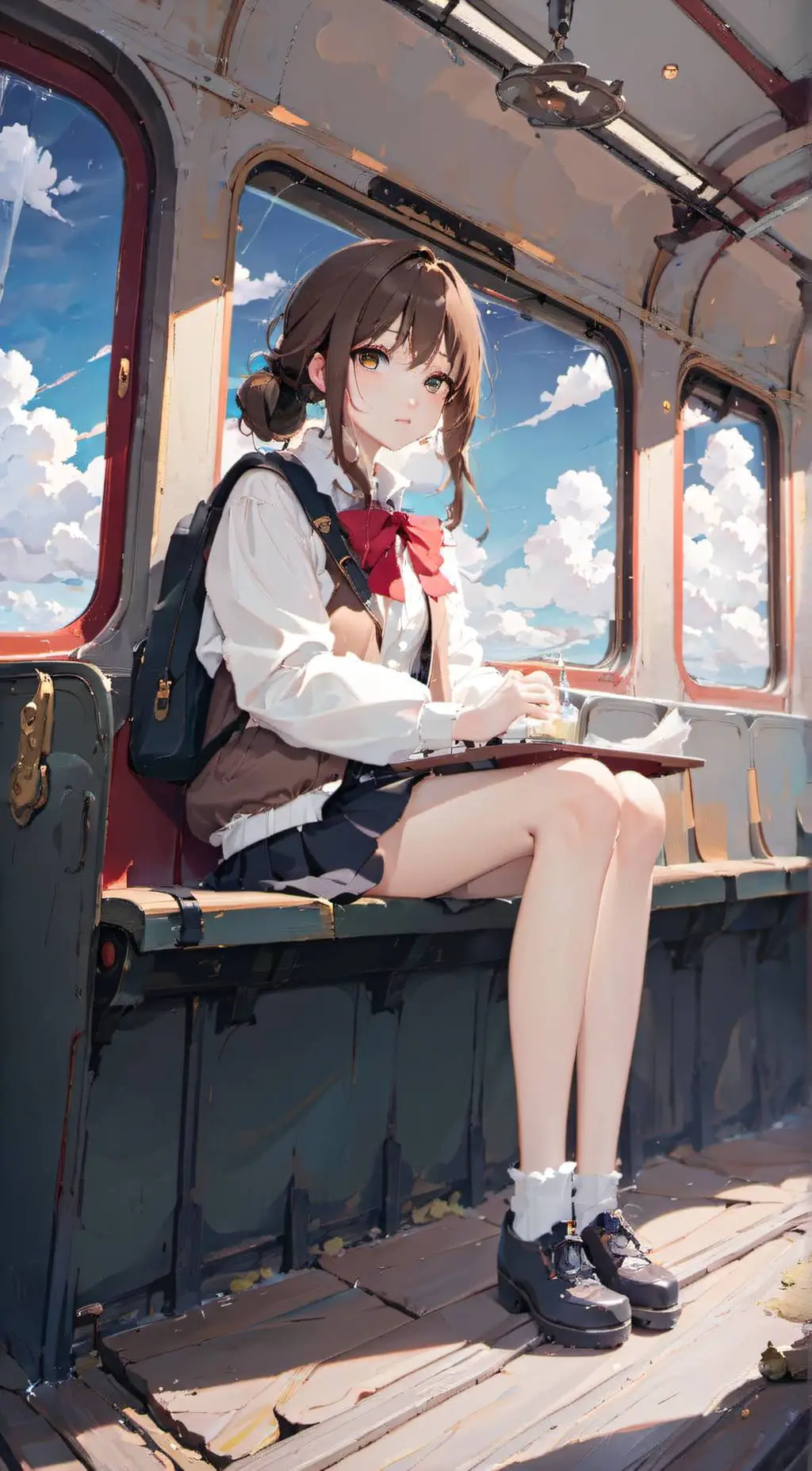 ai character: Eva background