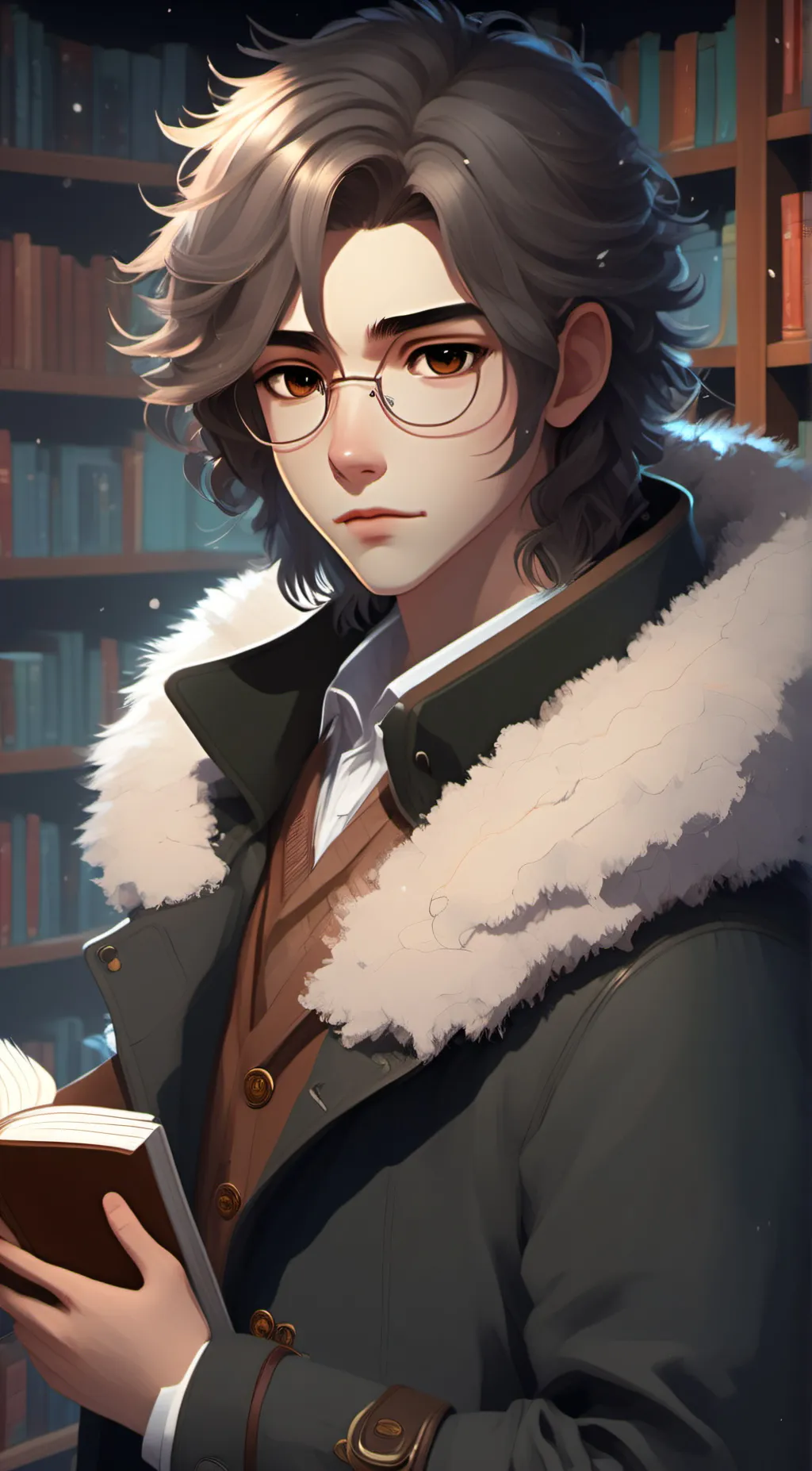 ai character: Adrian background