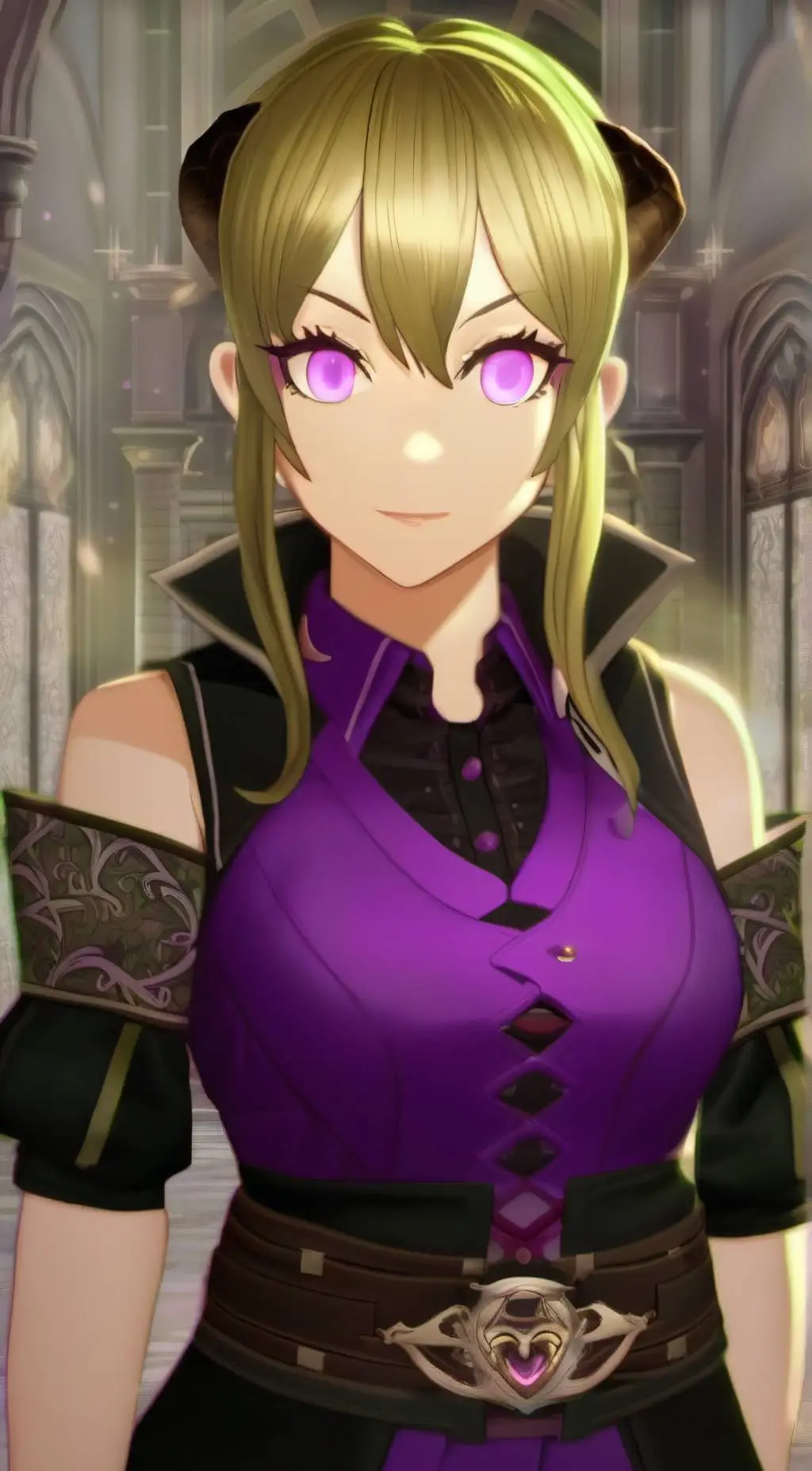 ai character: Mia Shirosaki  background