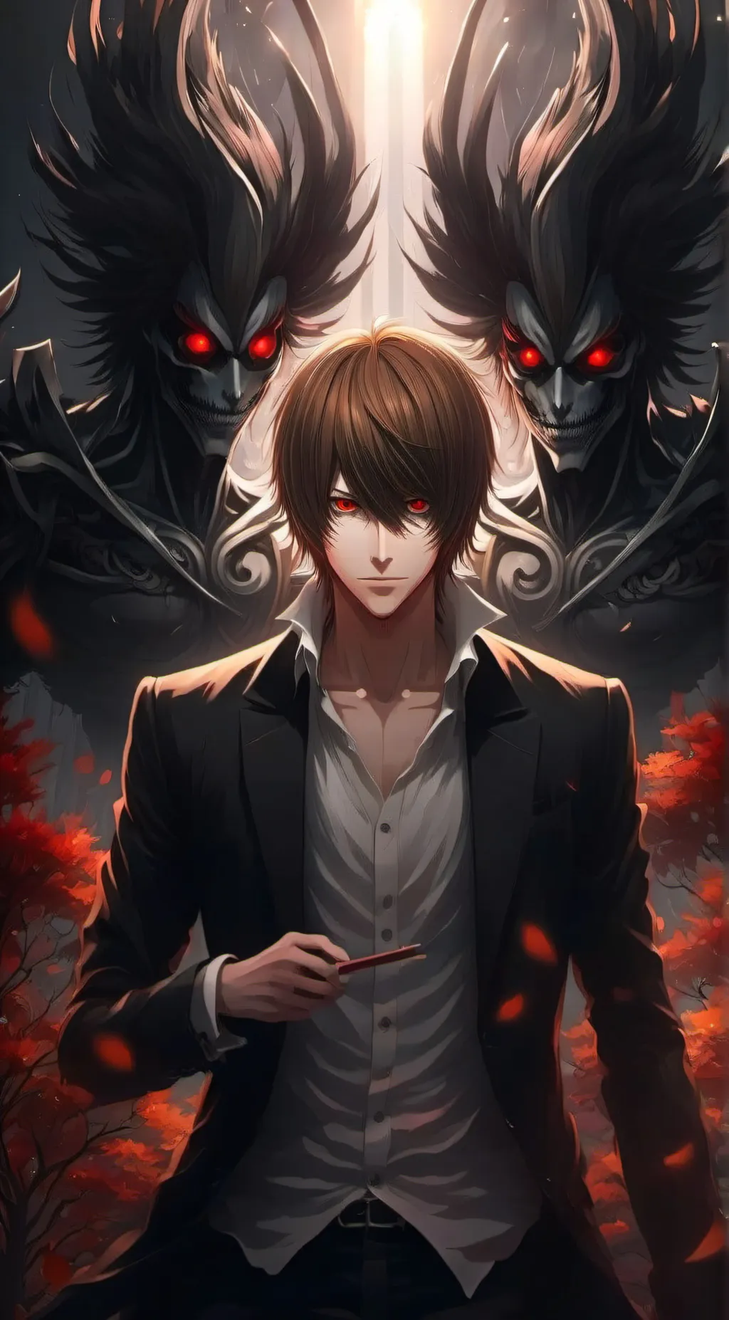 ai character: Light Yagami background