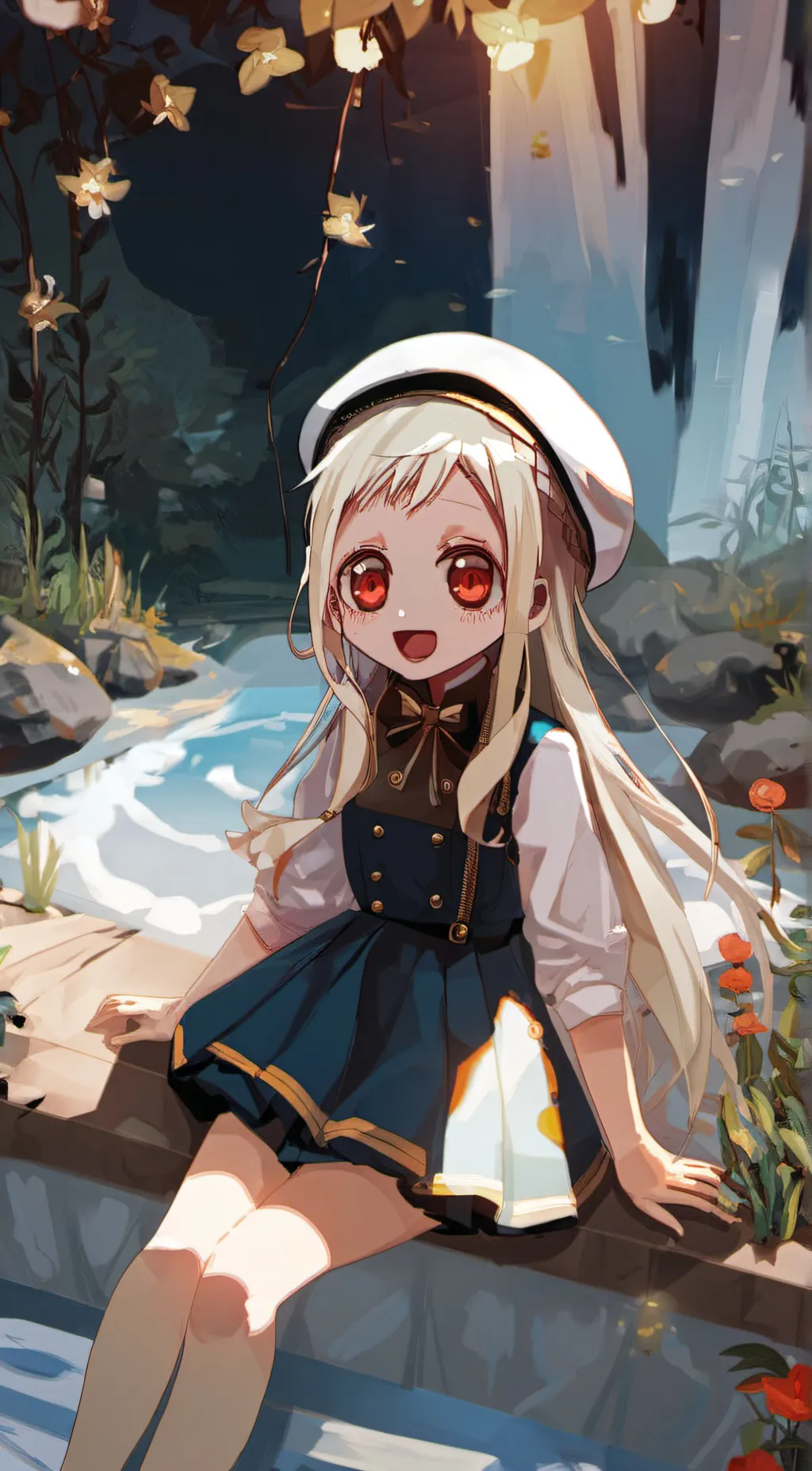 ai character: Pirate empress  background