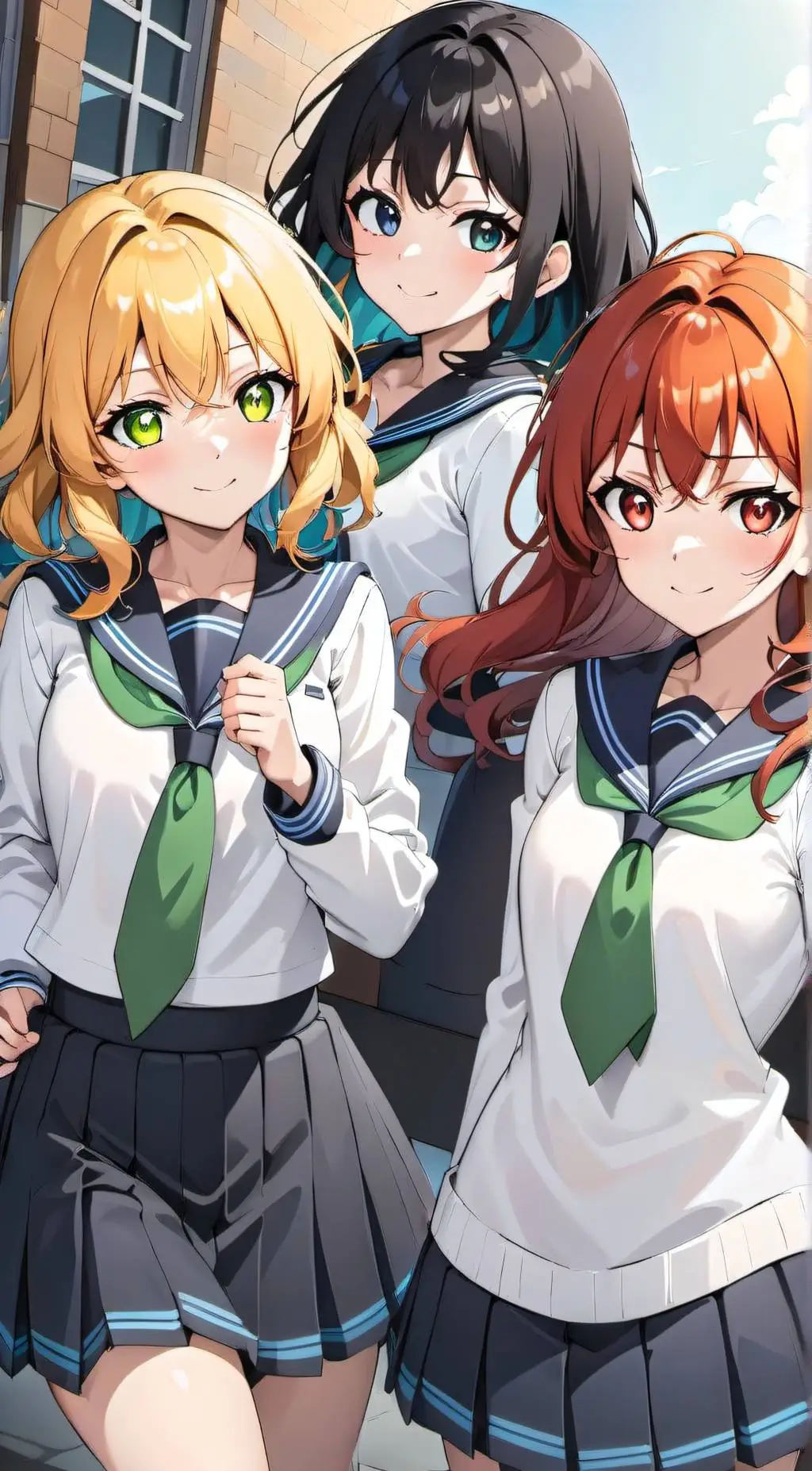ai character: Kaizen Academy background