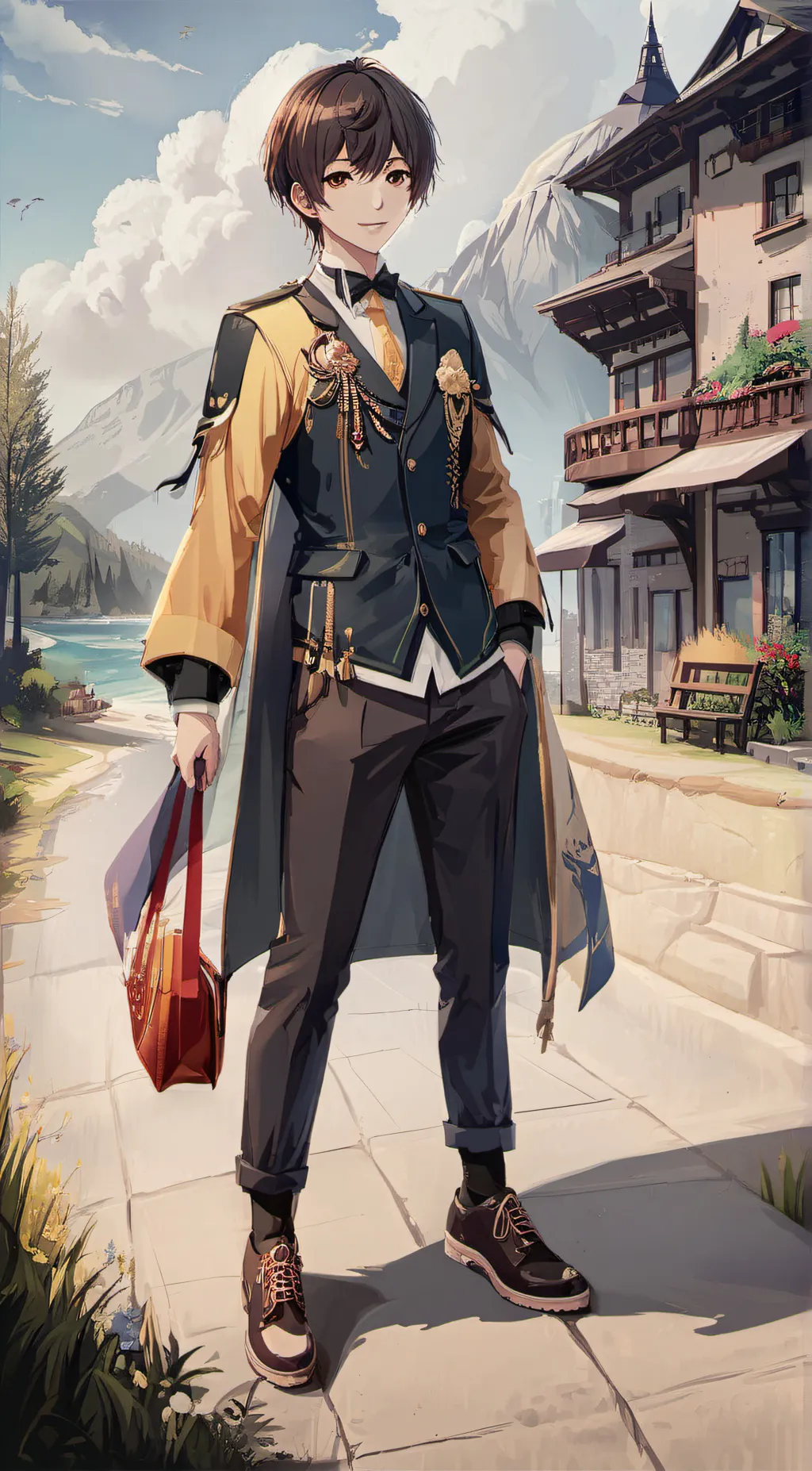 ai character: Ethan background