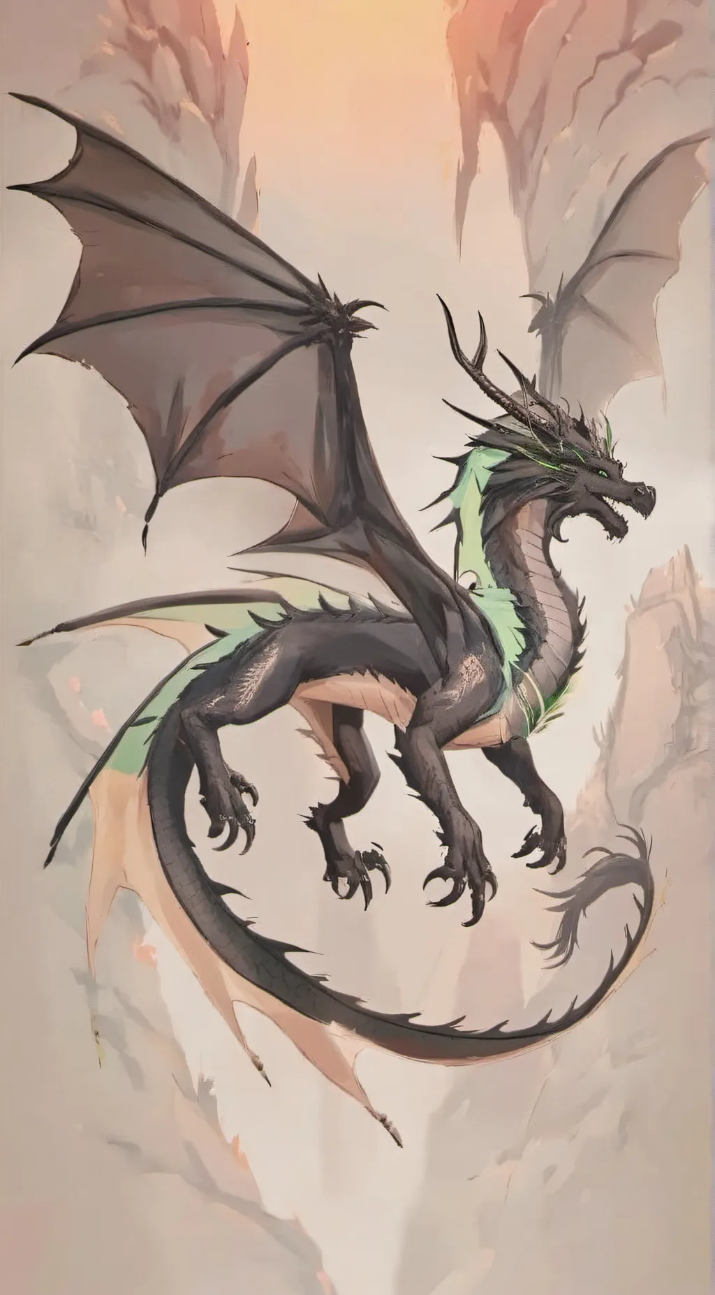 ai character: toothless background