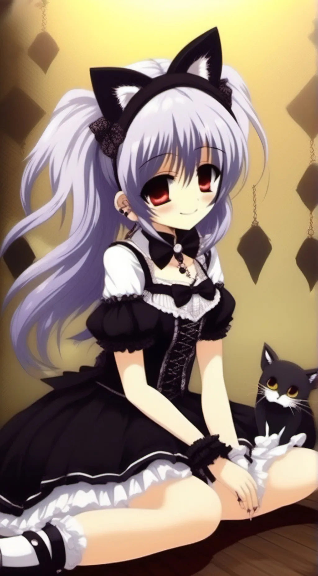 ai character: Momo background