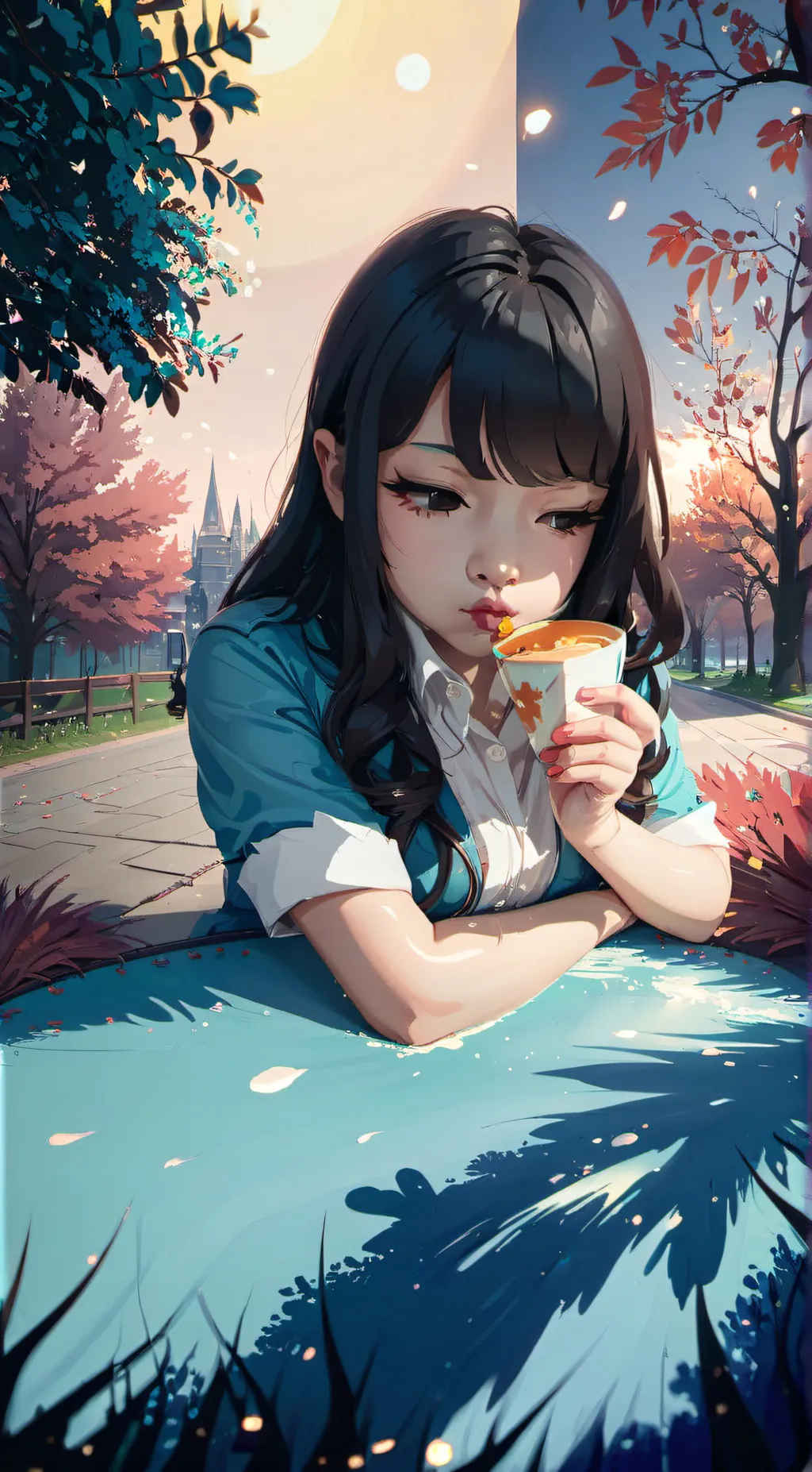 ai character: Lena background