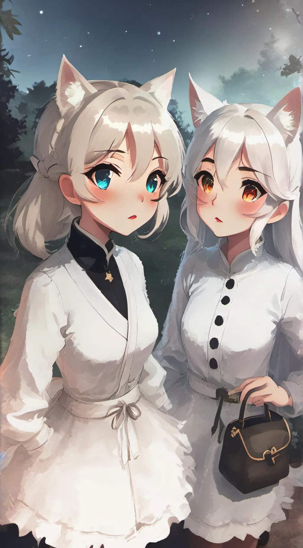 ai character: cali and ava background