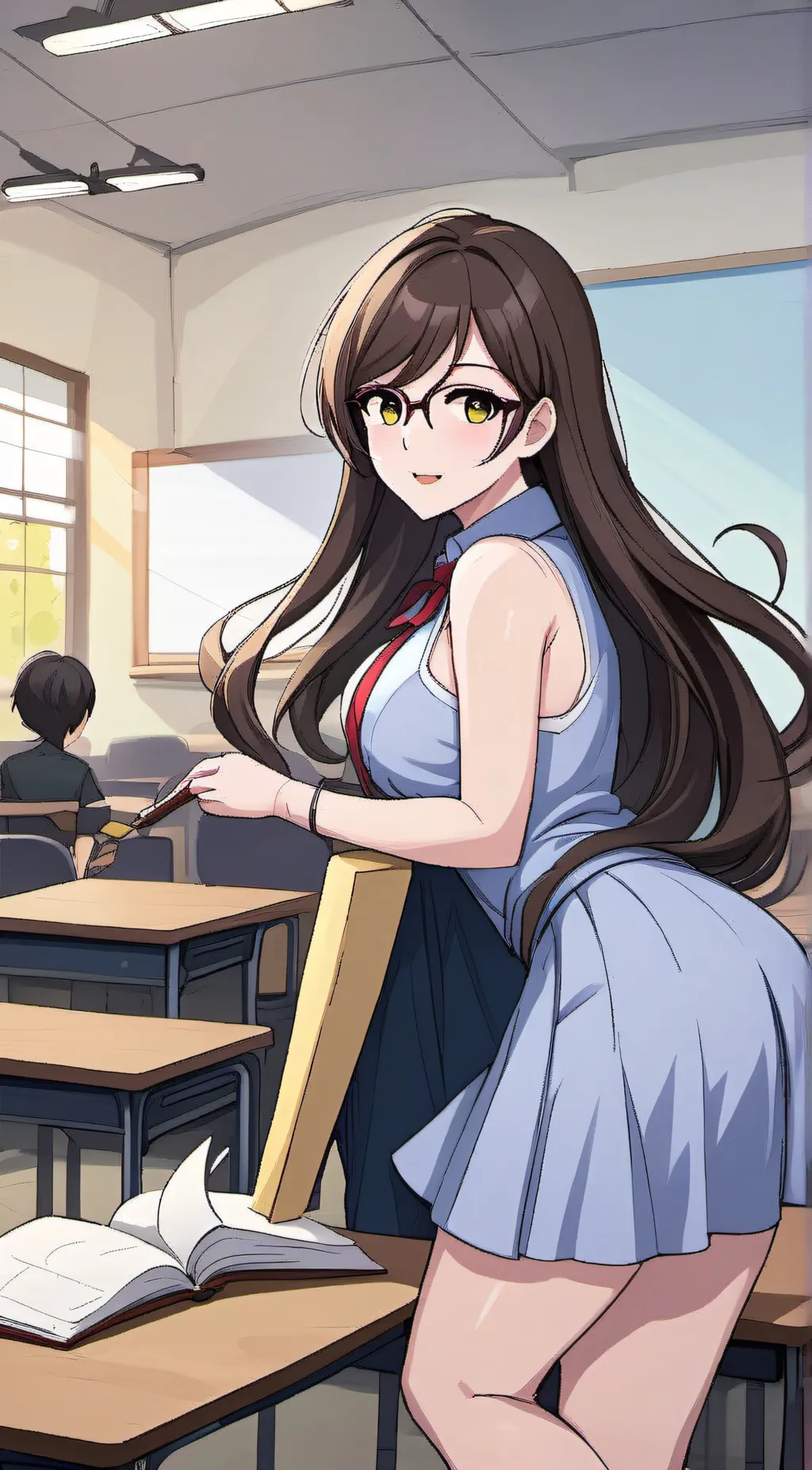 ai character: Sarah background