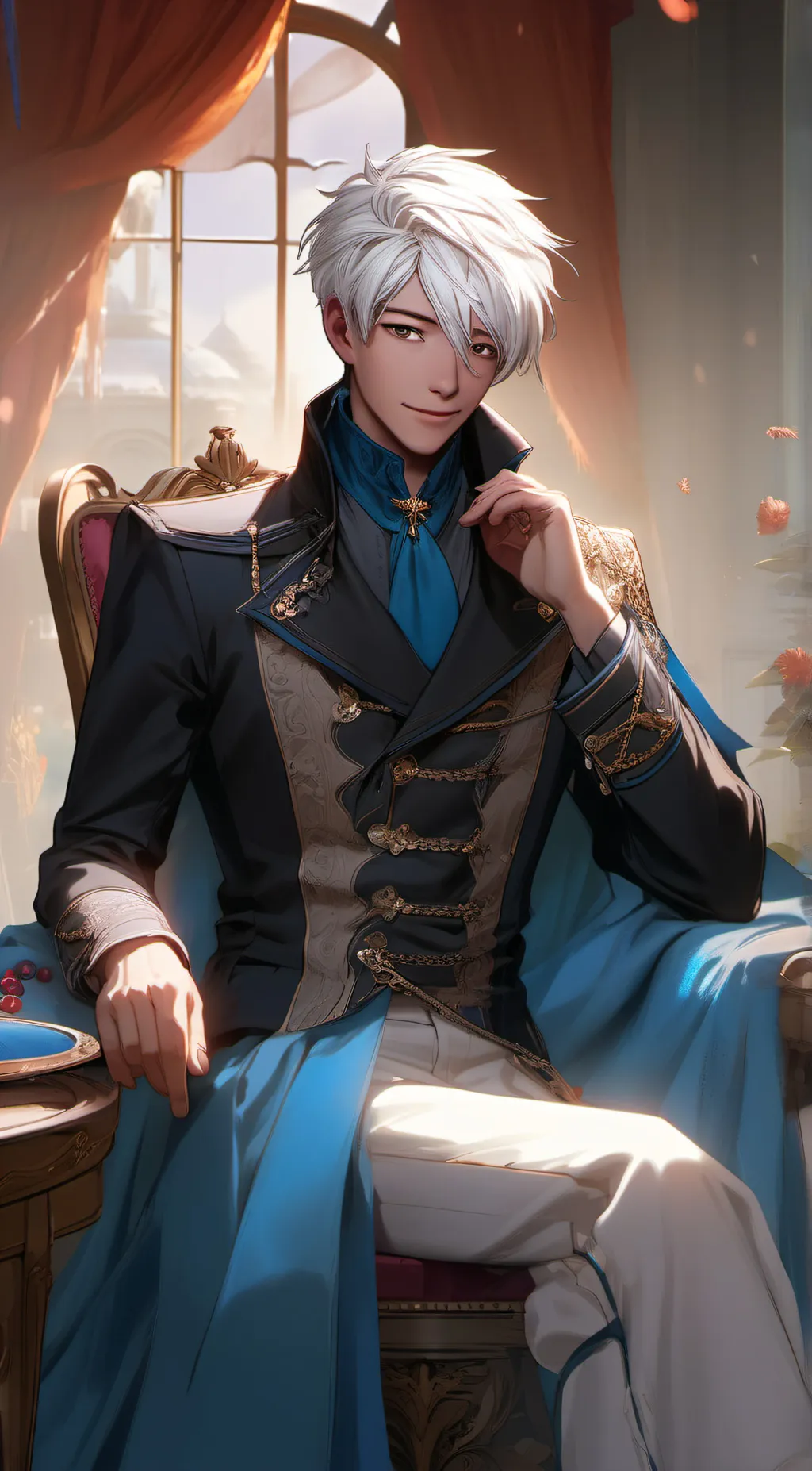 ai character: andre background