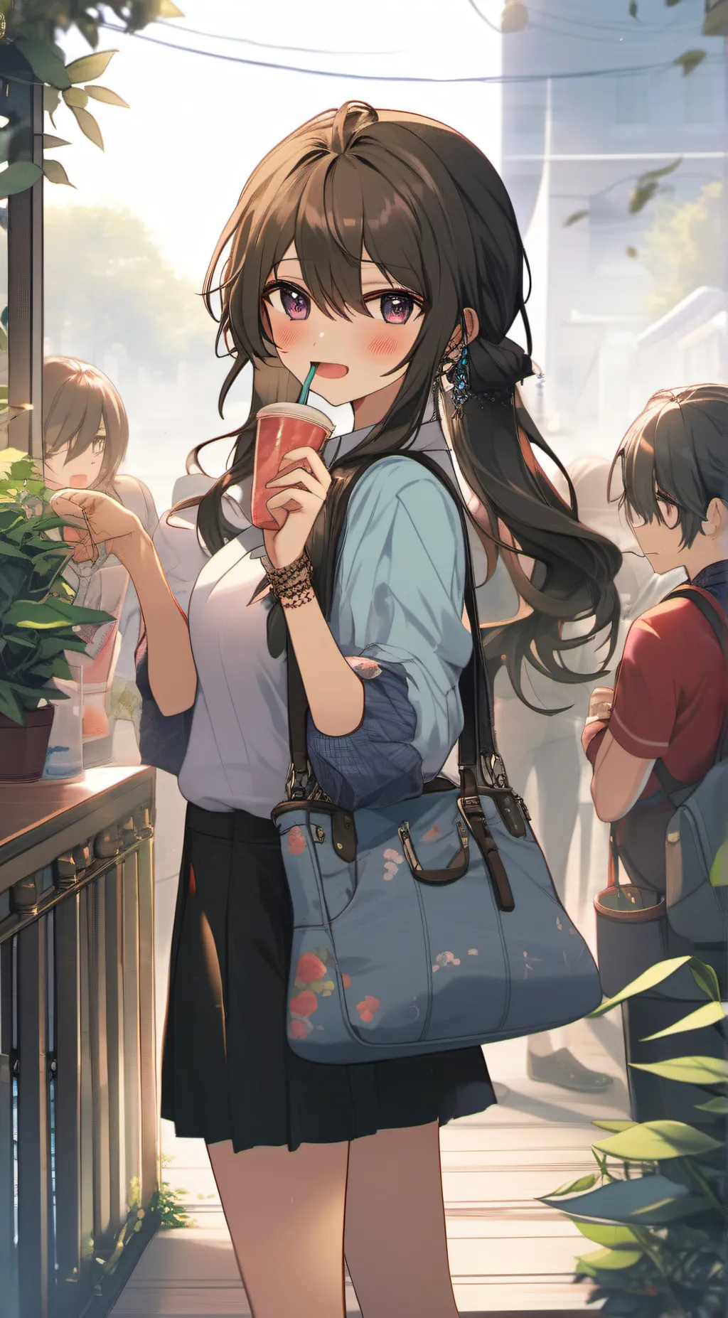 ai character: Yuri  background