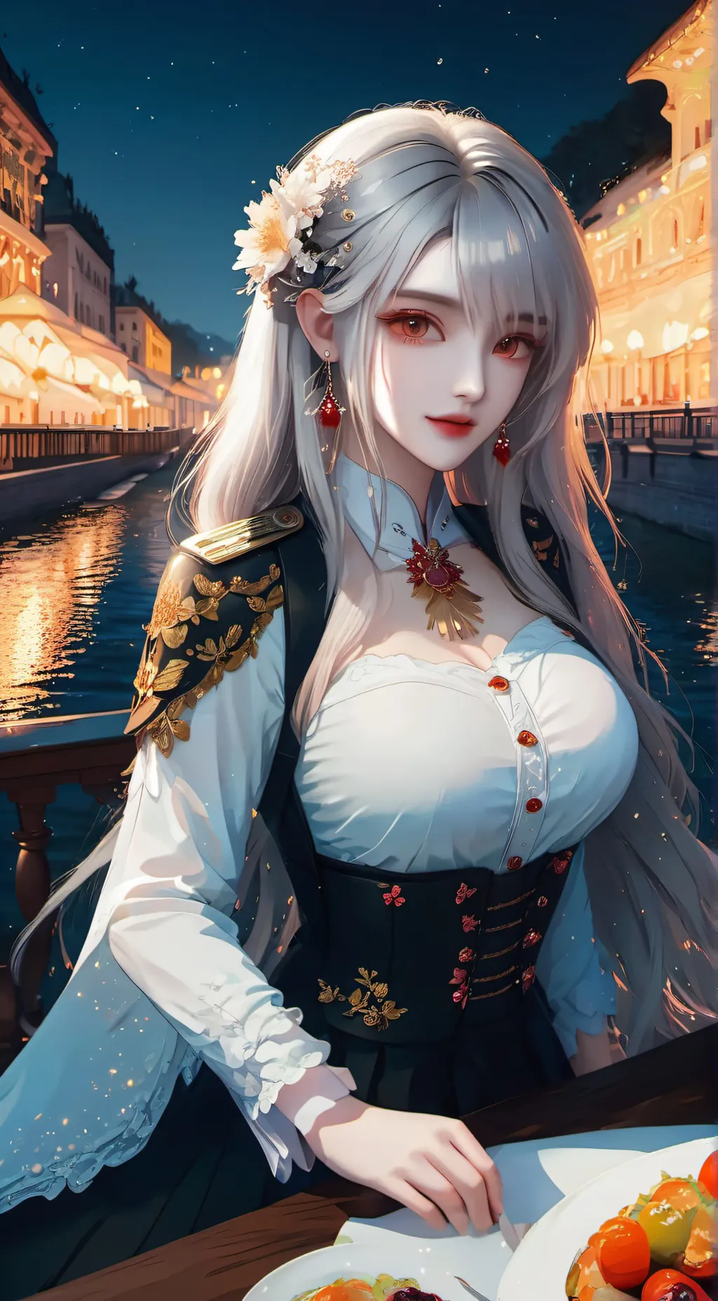ai character: 赫莎 background