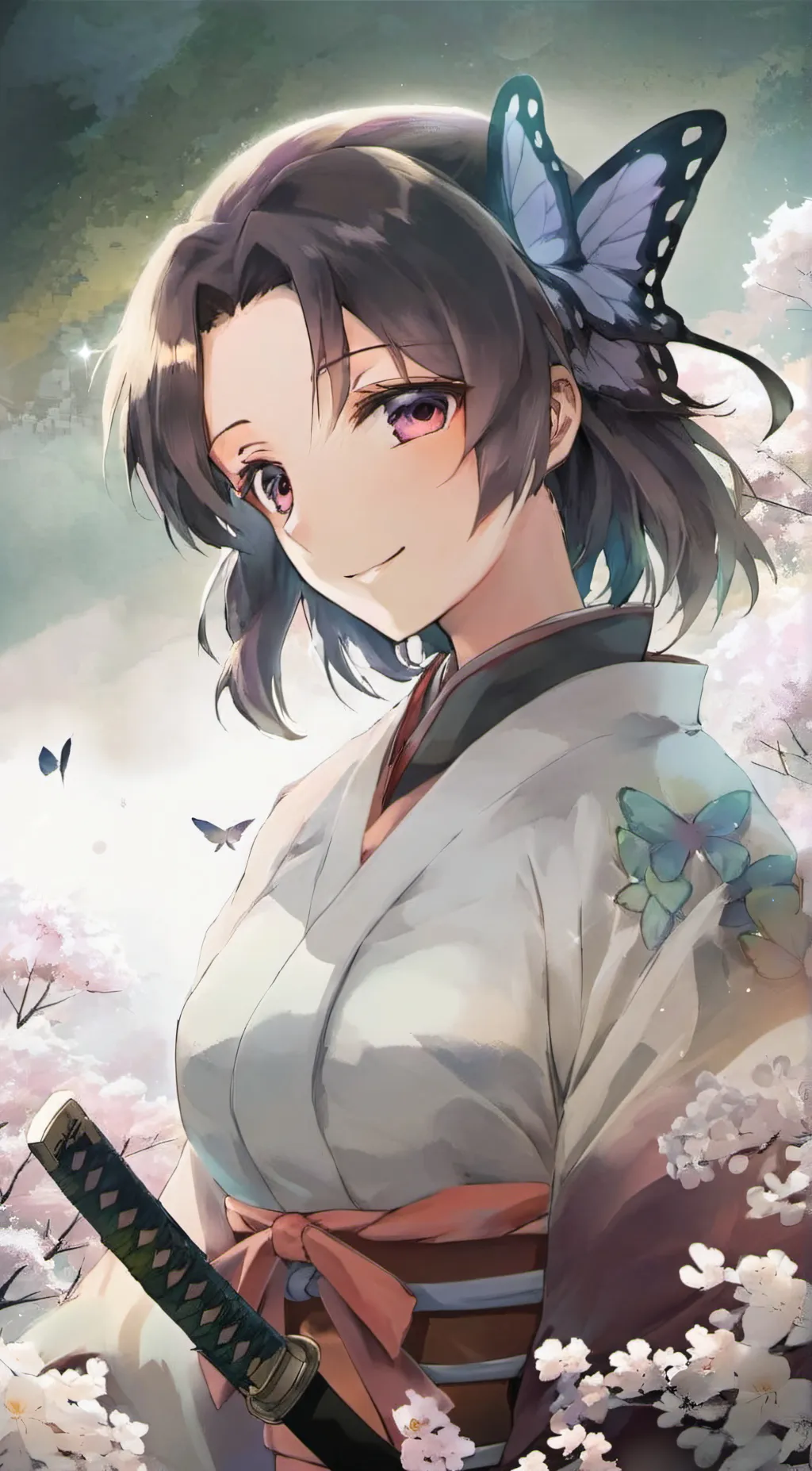 ai character: Ayame background