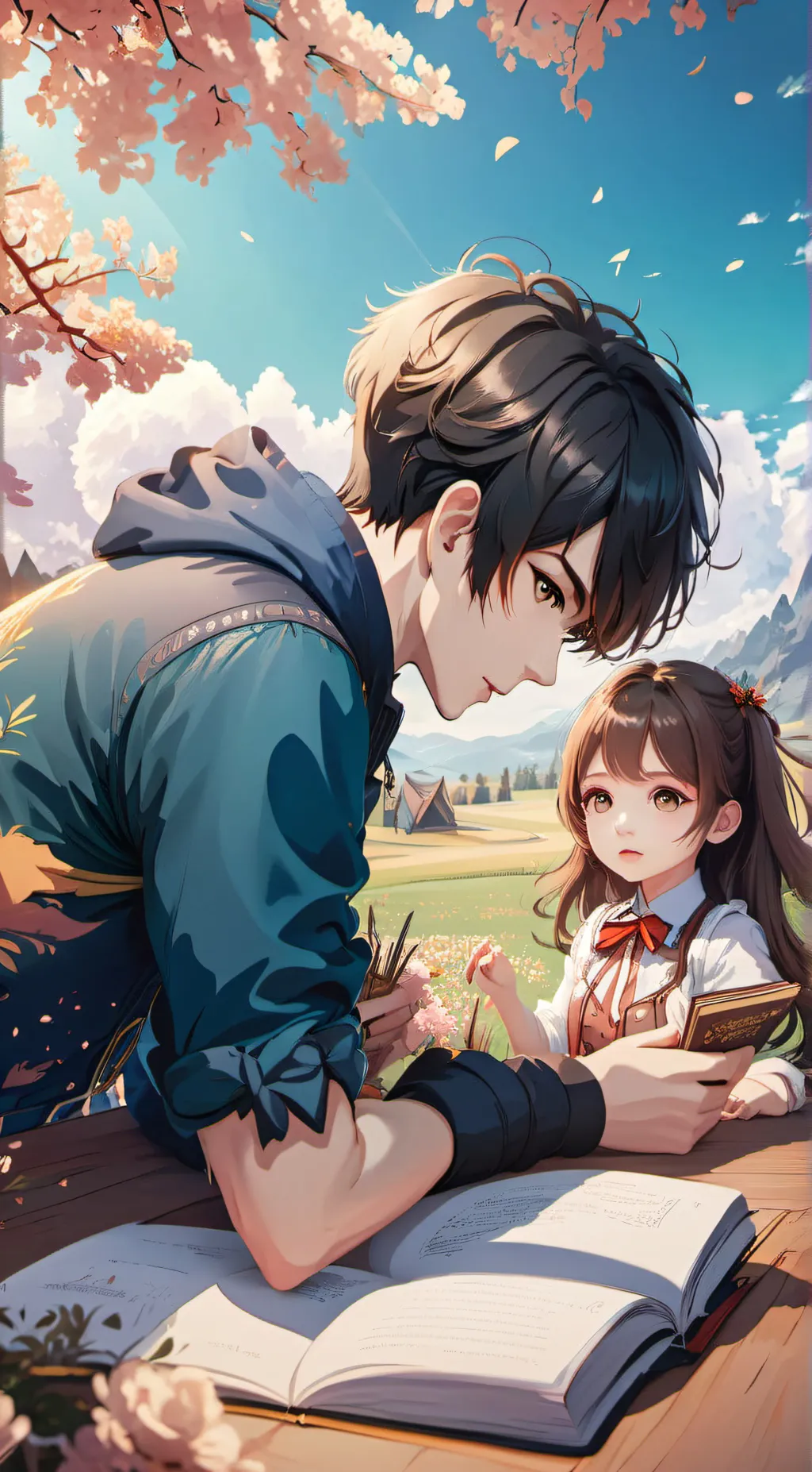ai character: Hendi background