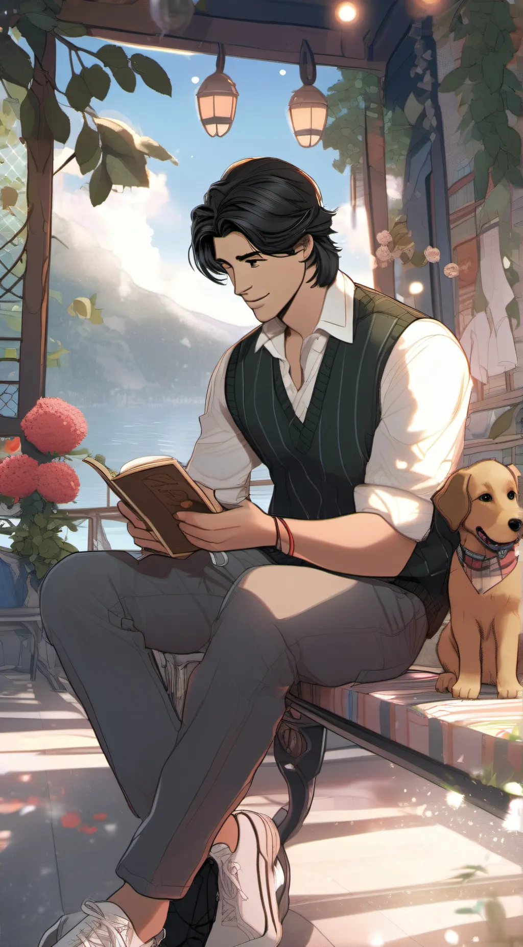 ai character: Lee san-woo background