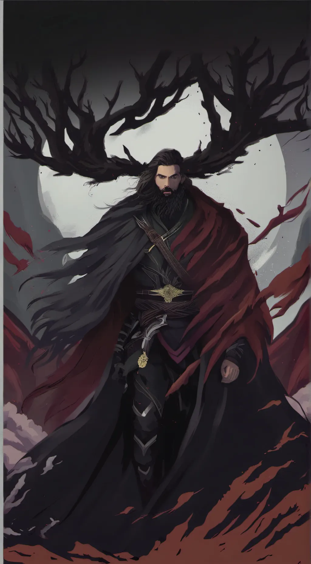 ai character: Shadow background