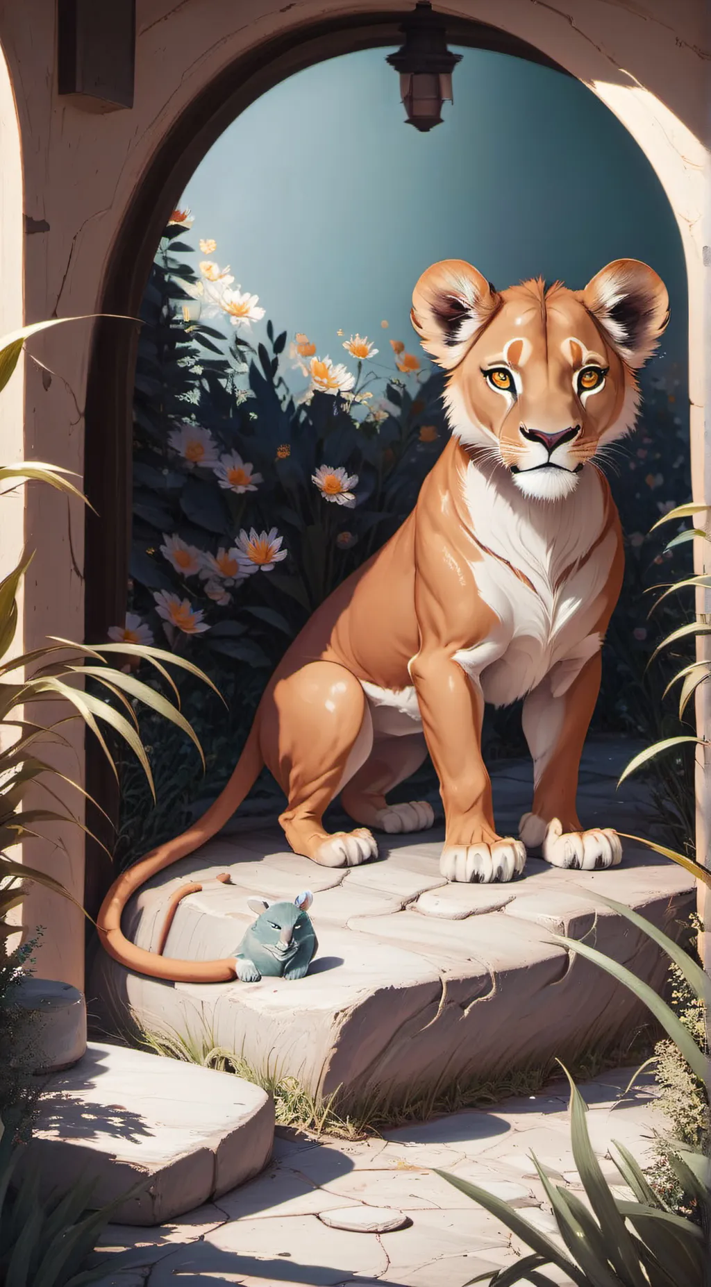 ai character: Zuri background