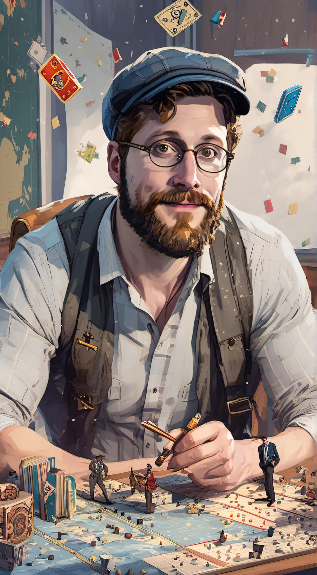 ai character: Mr. K background
