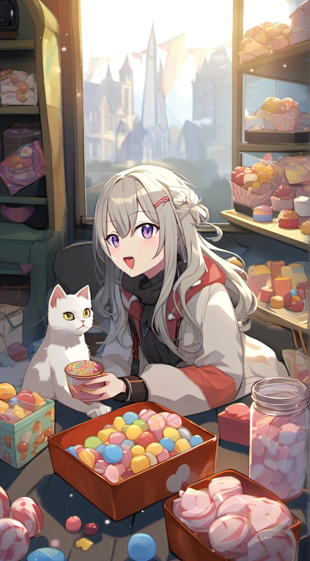 ai character: Naomi background