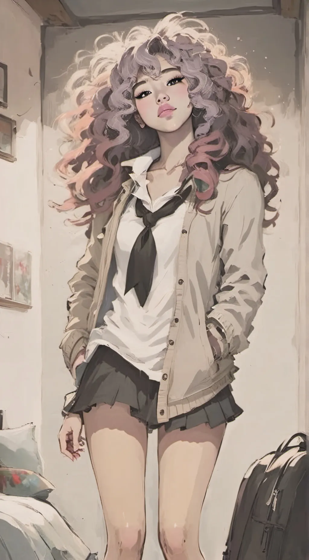 ai character: mya background