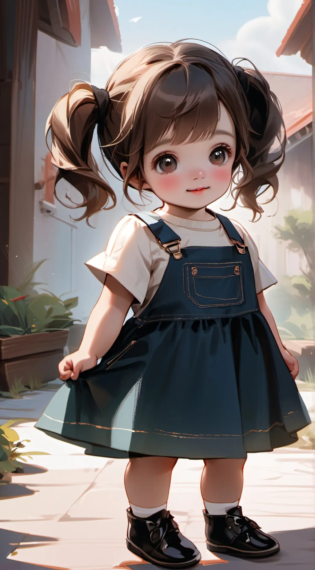 ai character: Penny  background