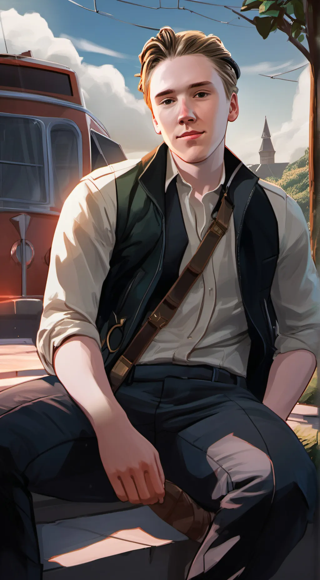 ai character: Kaie background