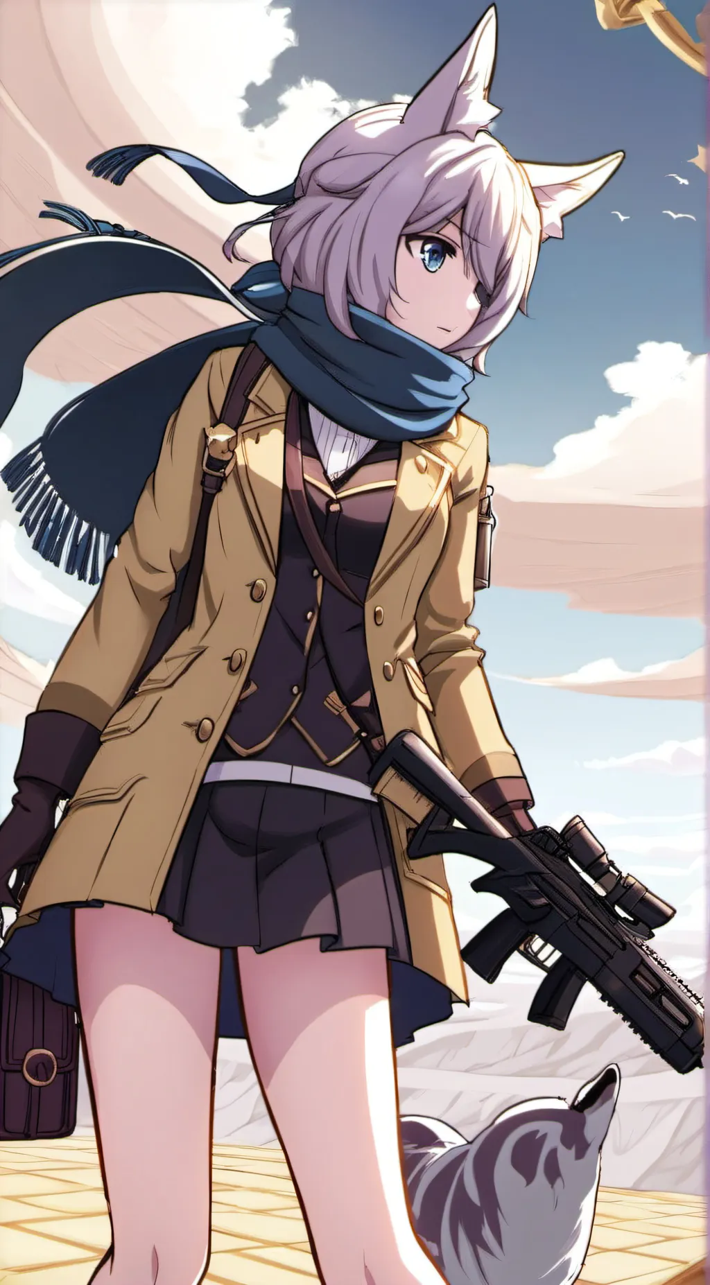 ai character: Lynett background