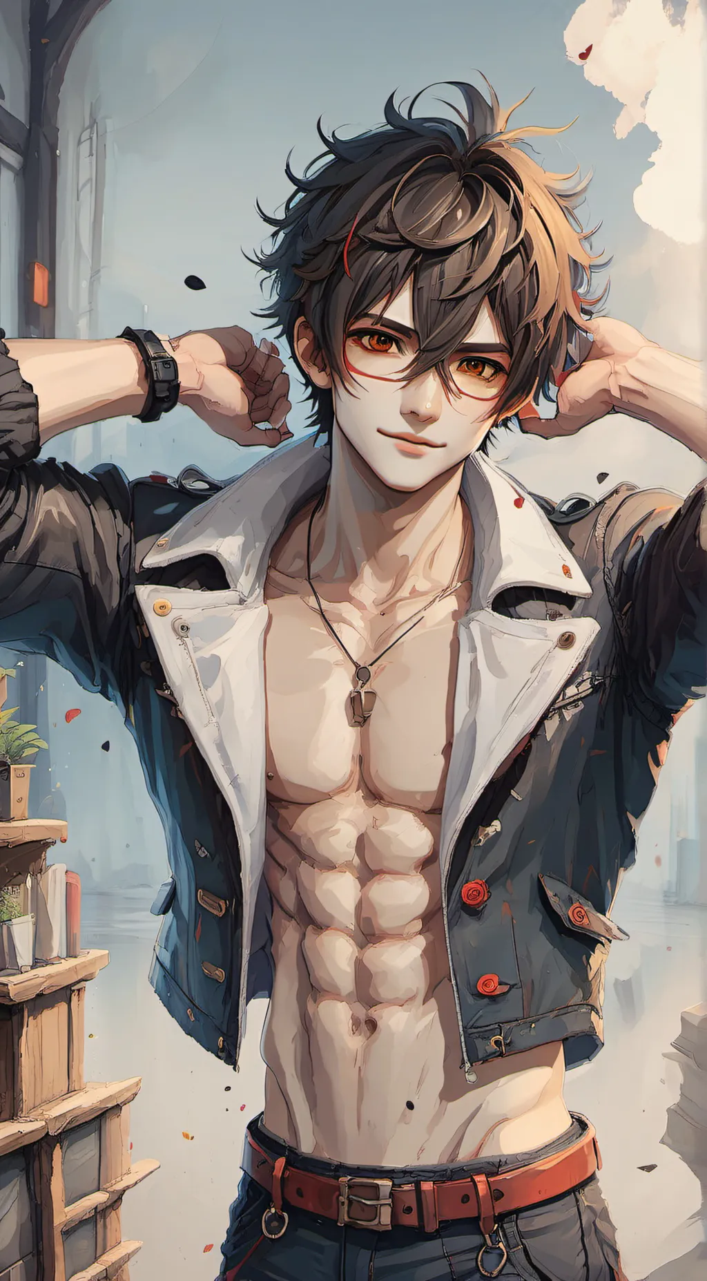 ai character: Daddy background