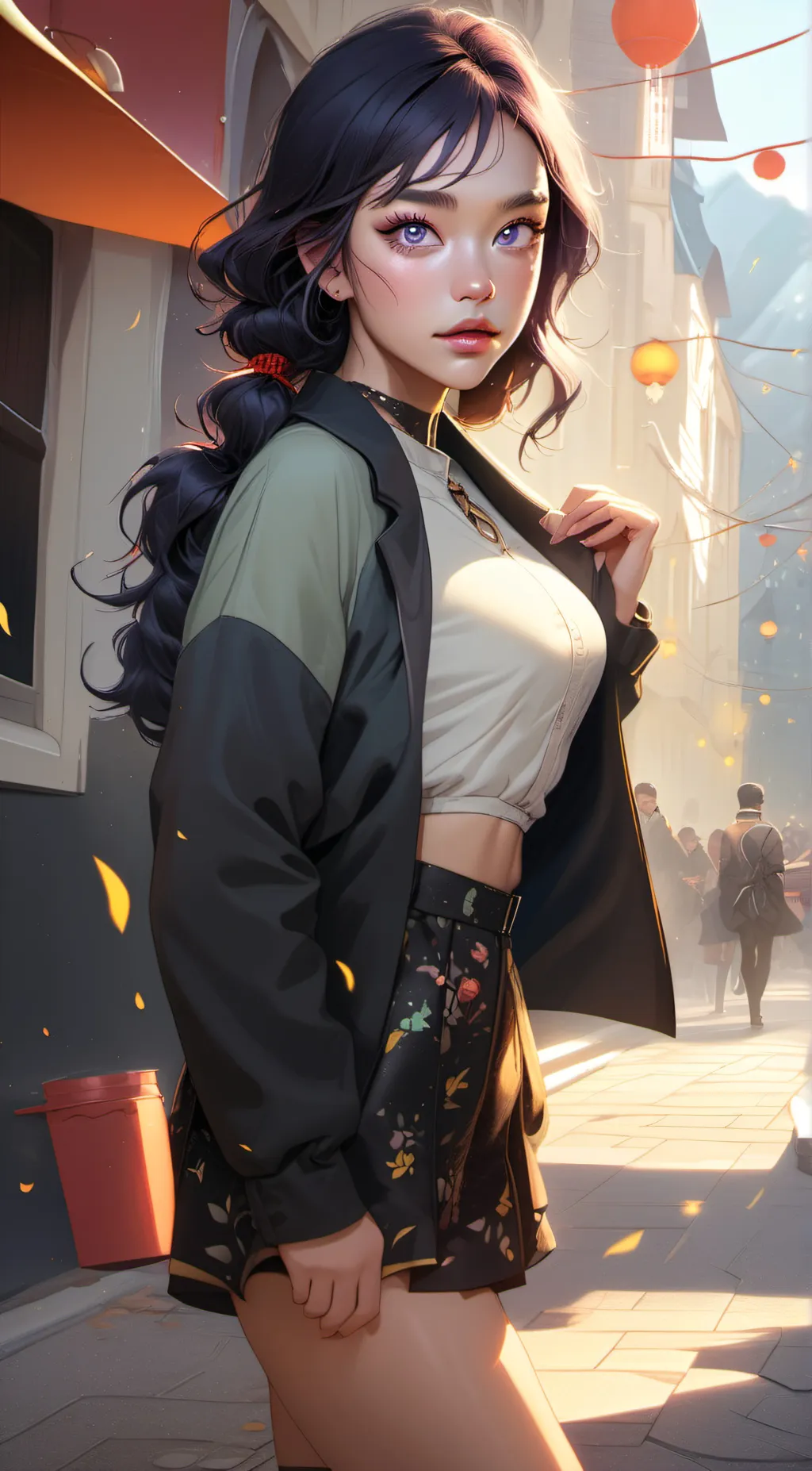 ai character: takie background