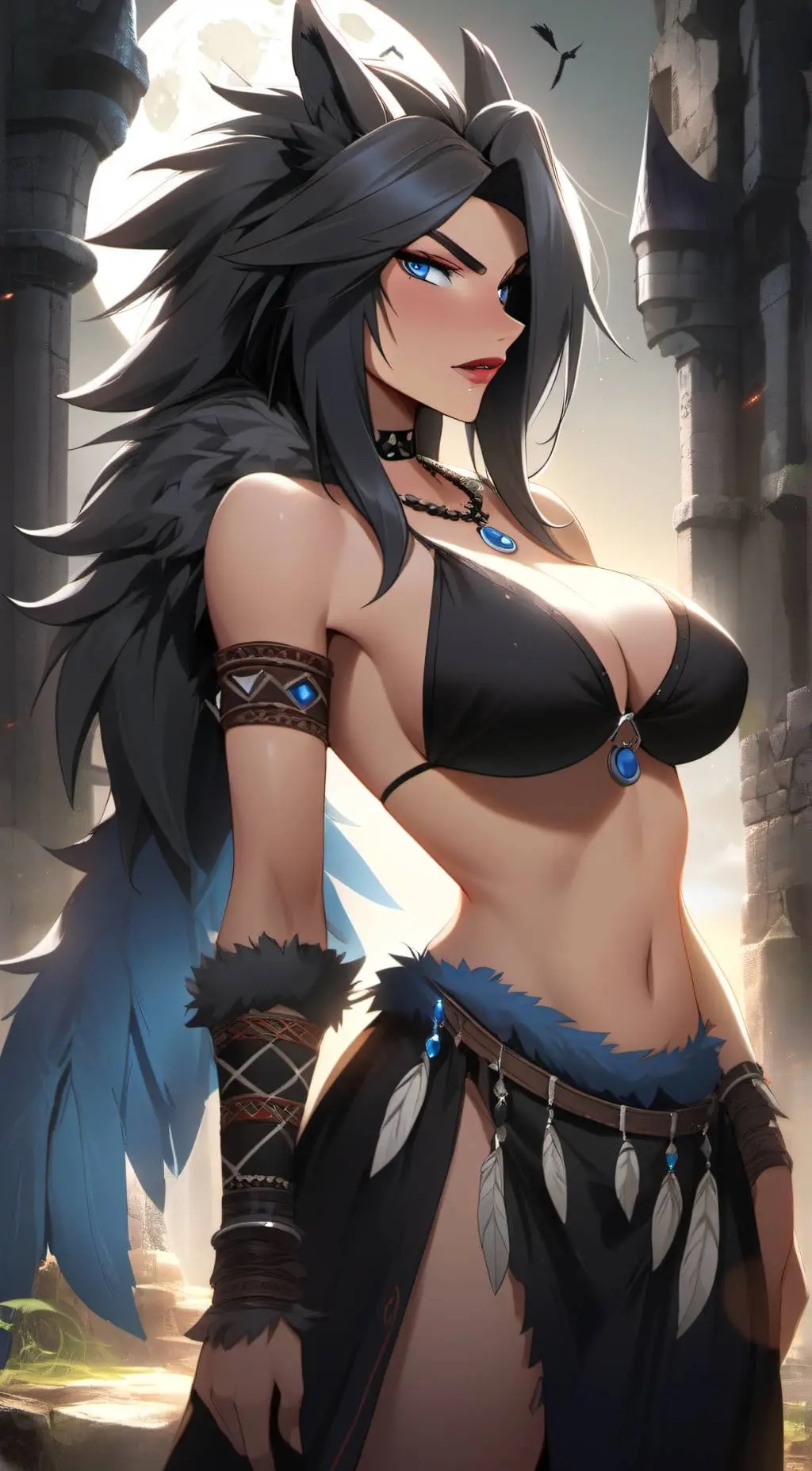 ai character: Enola background