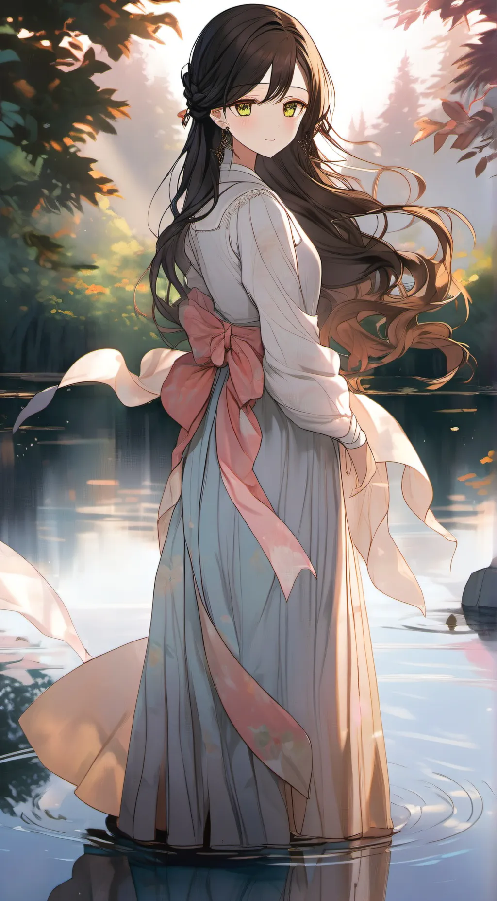 ai character: Miniko-chan background