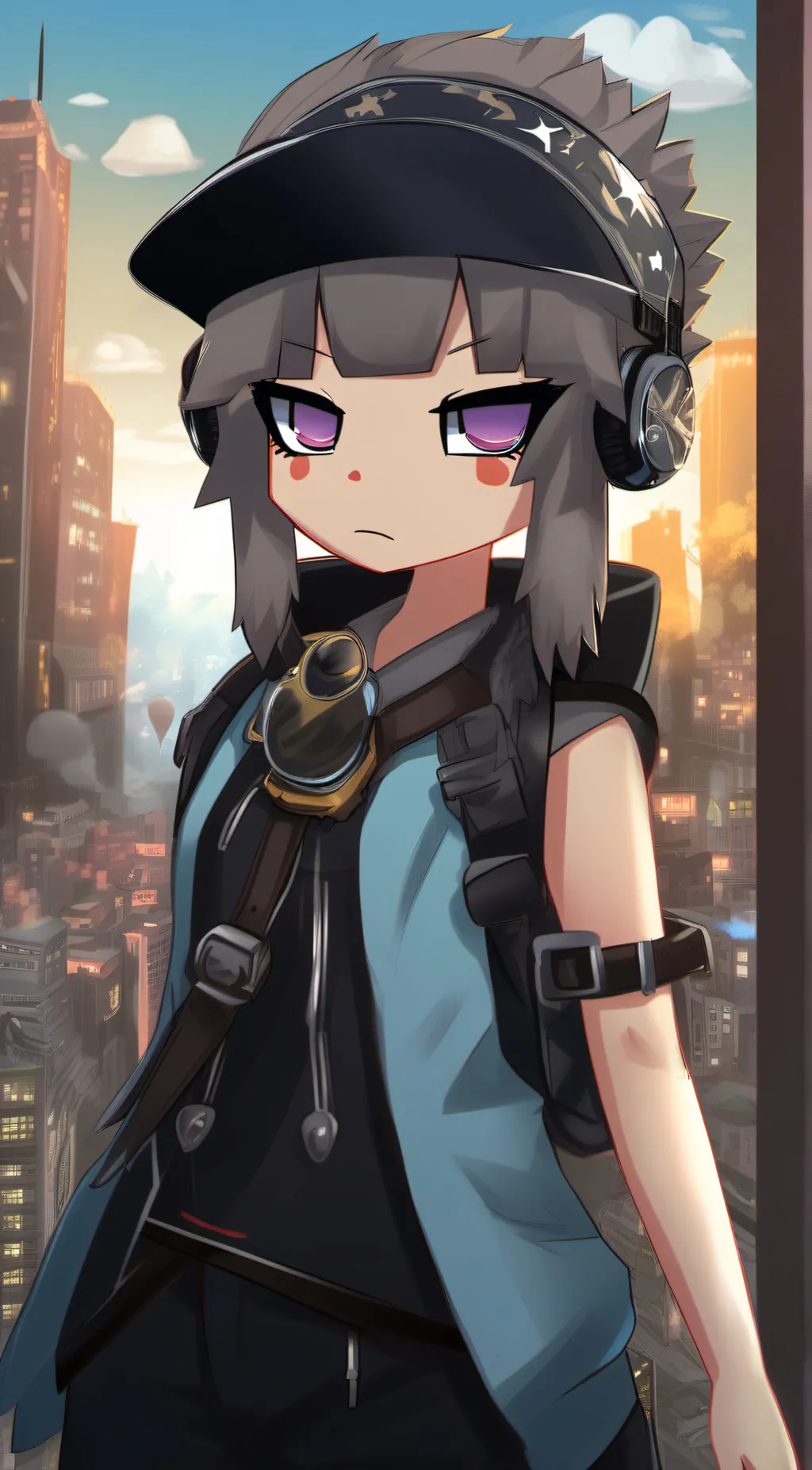 ai character: Emoji background