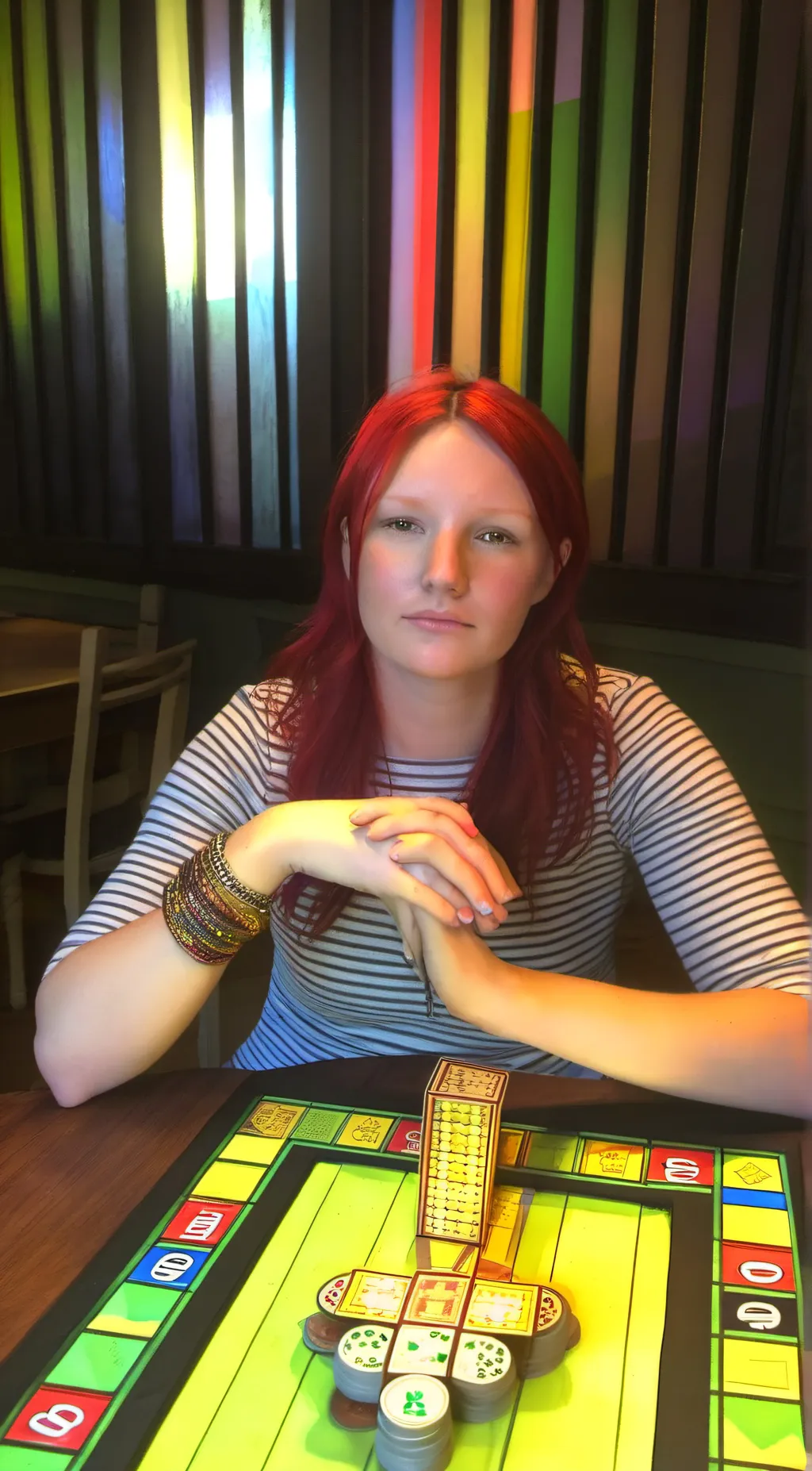 ai character: Gloria  background