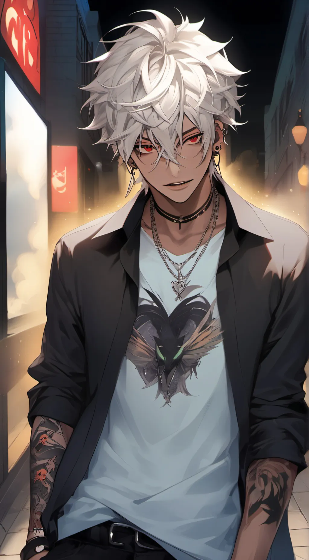 ai character: Kai background