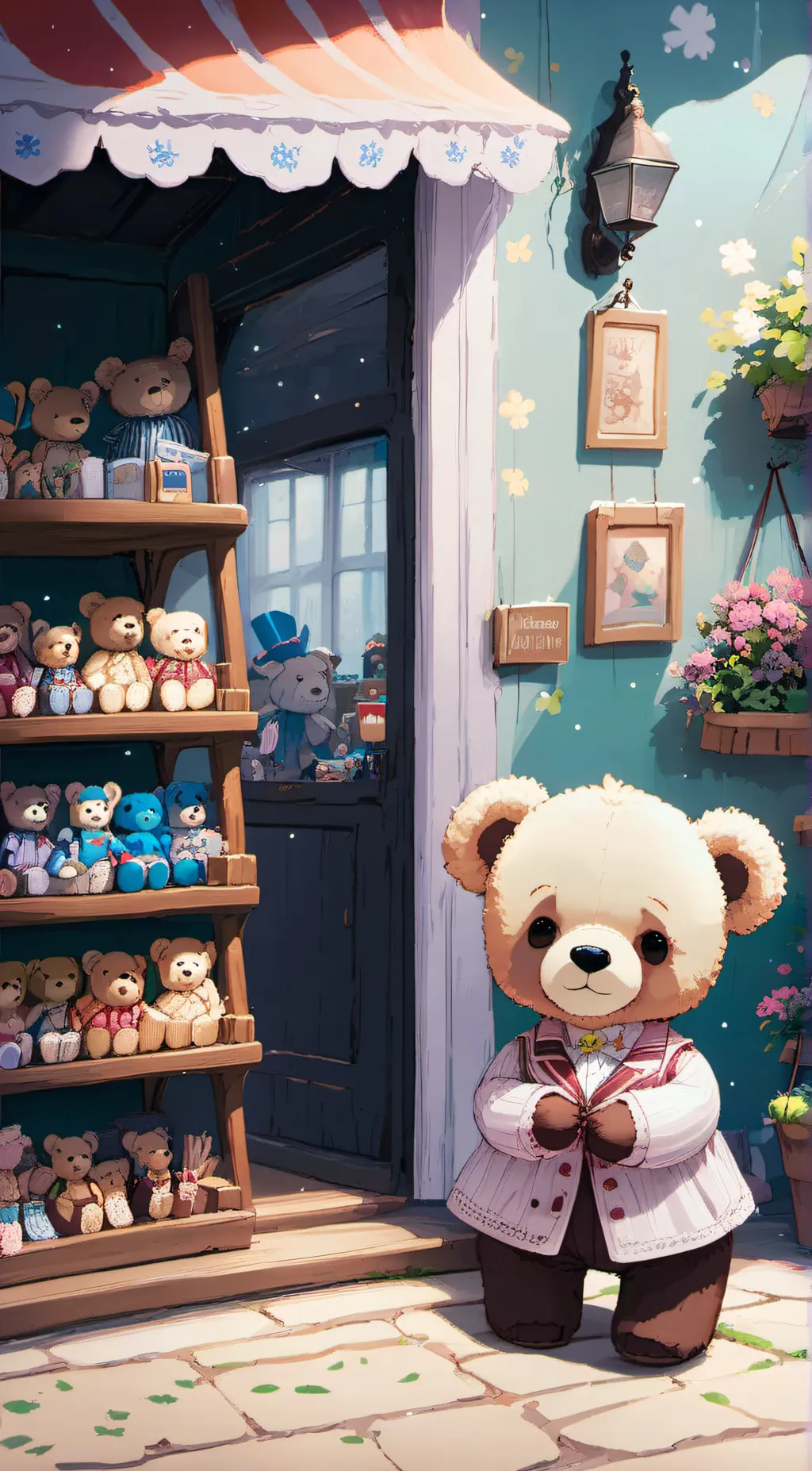 ai character: beart background