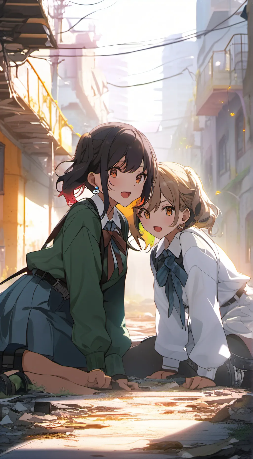 ai character: Girls5 background