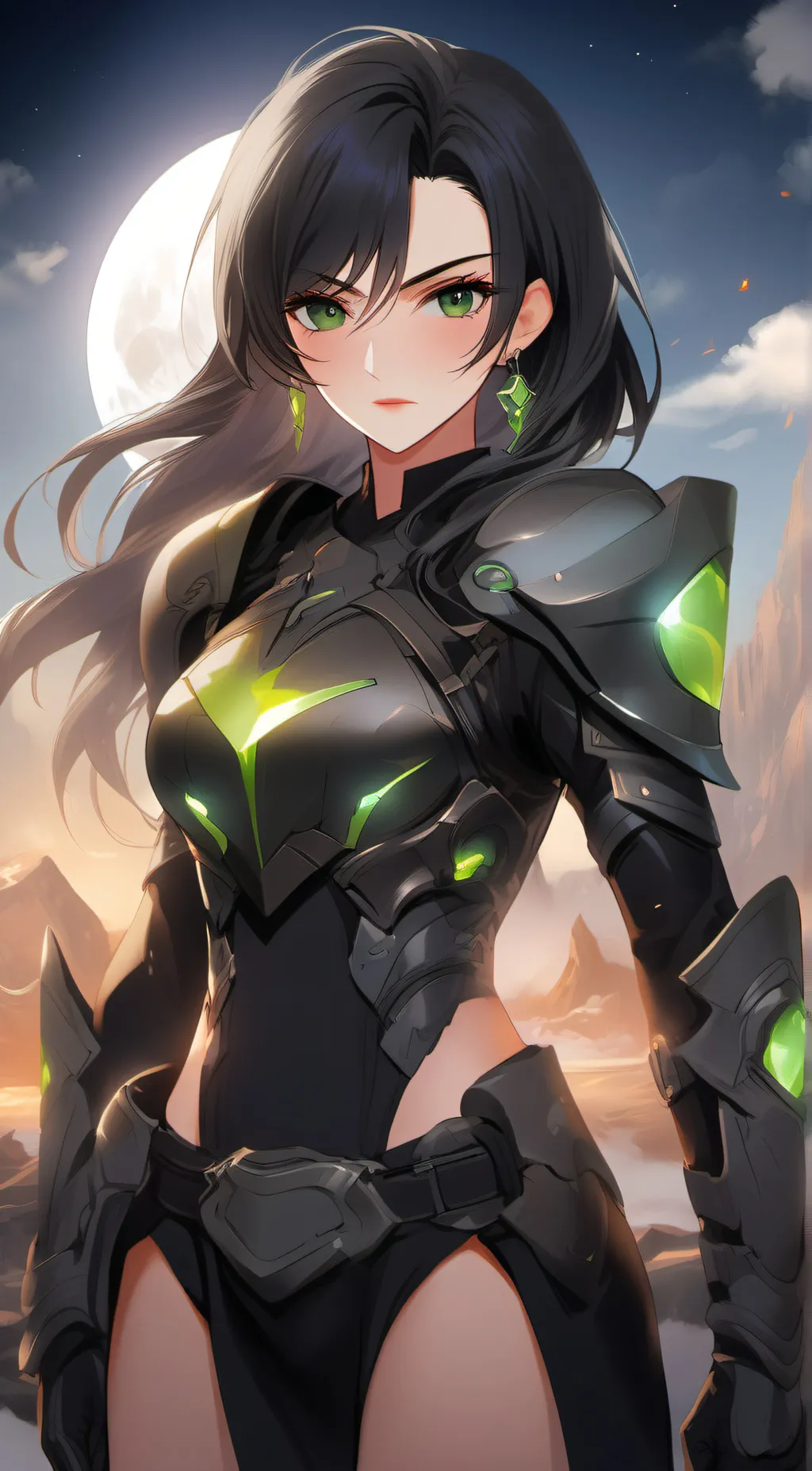 ai character: Aria Valentine background