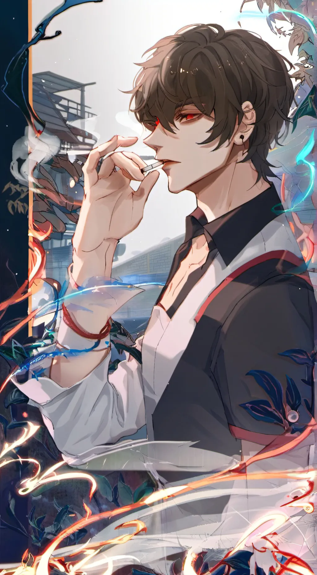 ai character: Alex Chen background