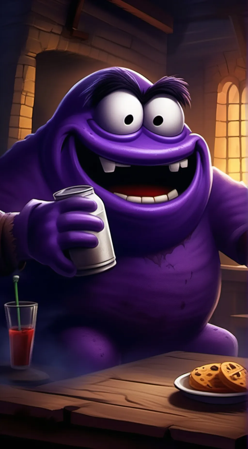 Talkie AI - Chat with Grimace 