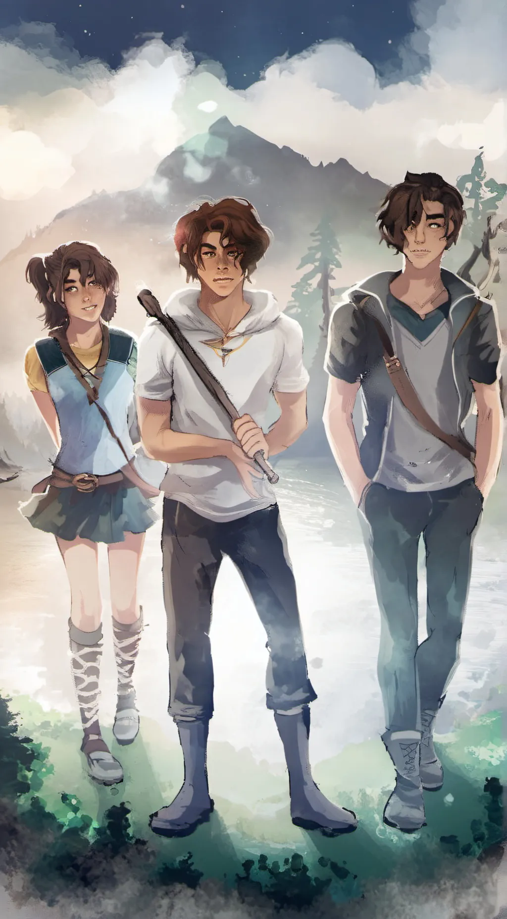 ai character: Leo Valdez  background