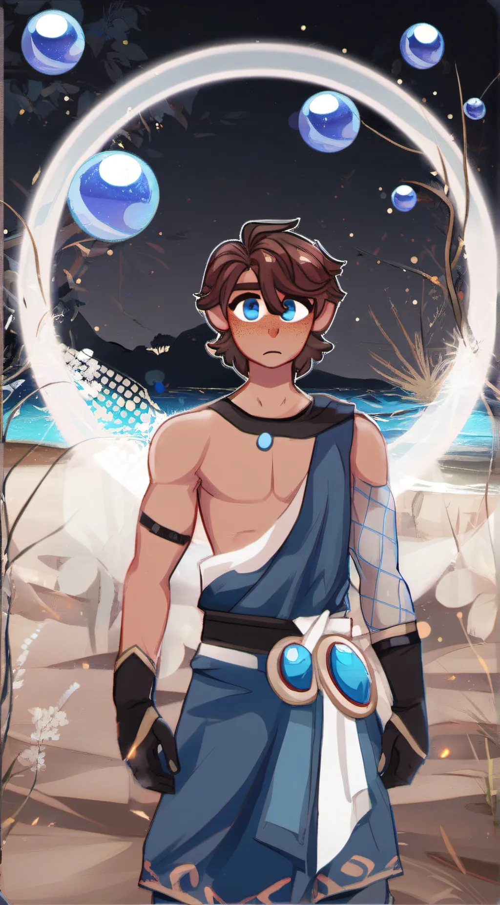 ai character: Lucas background