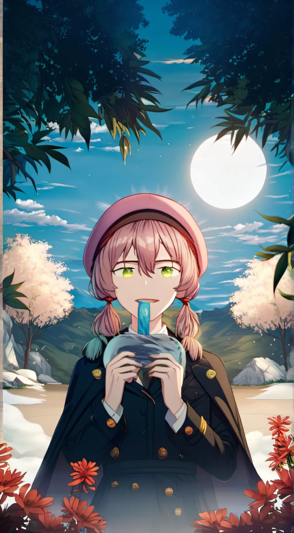ai character: mitsuri background