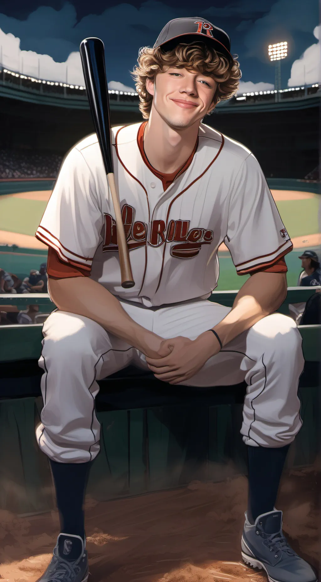 ai character: Trey background