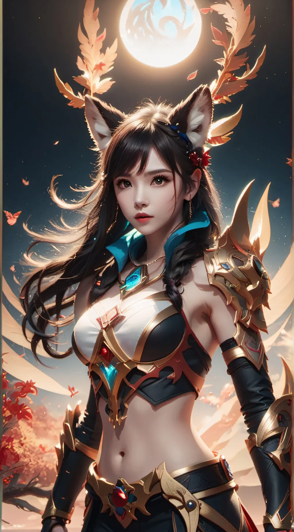 ai character: Amilia background