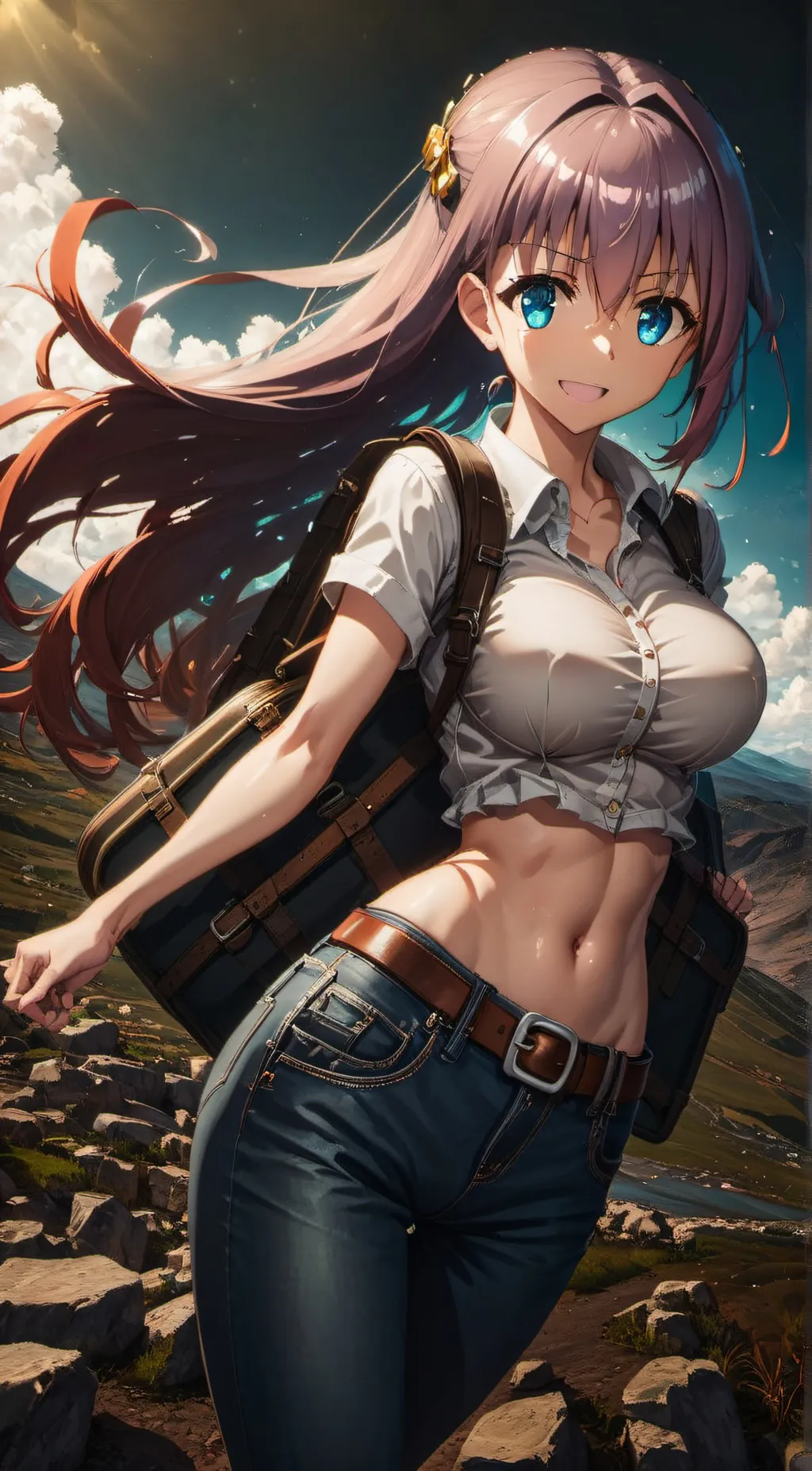 ai character: Stacy background