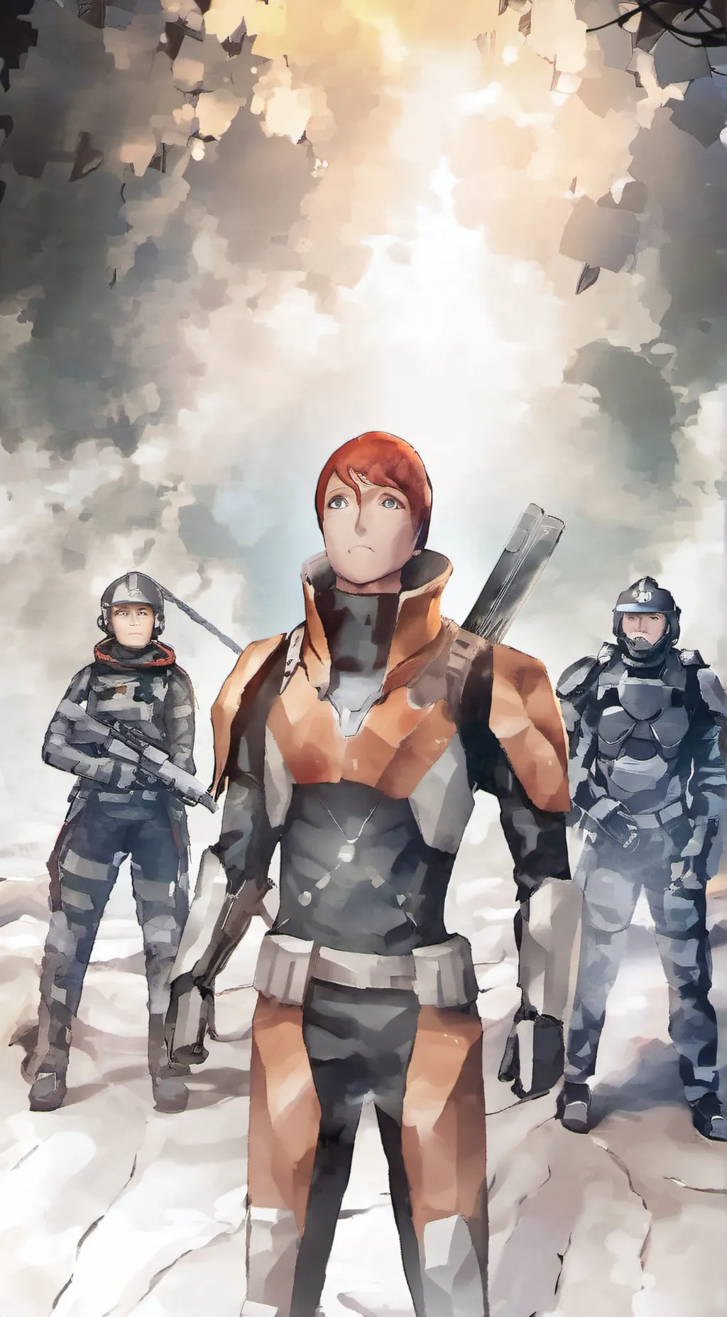 ai character: John  Levi jaycub background