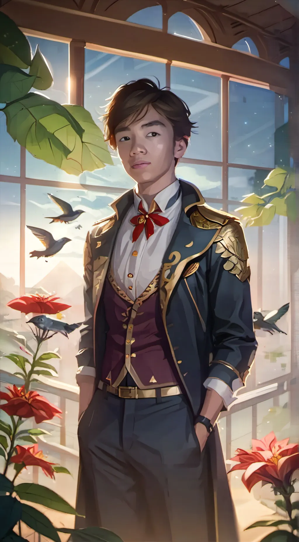 ai character: Adriel background
