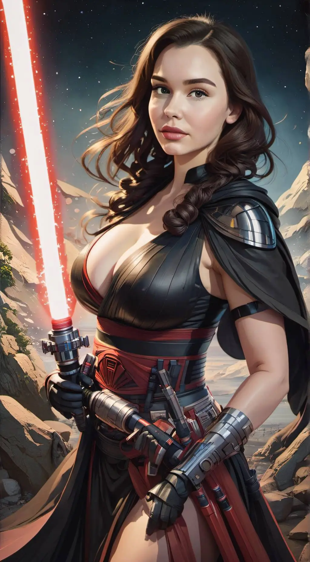Talkie AI - Chat with Darth Dark Rose